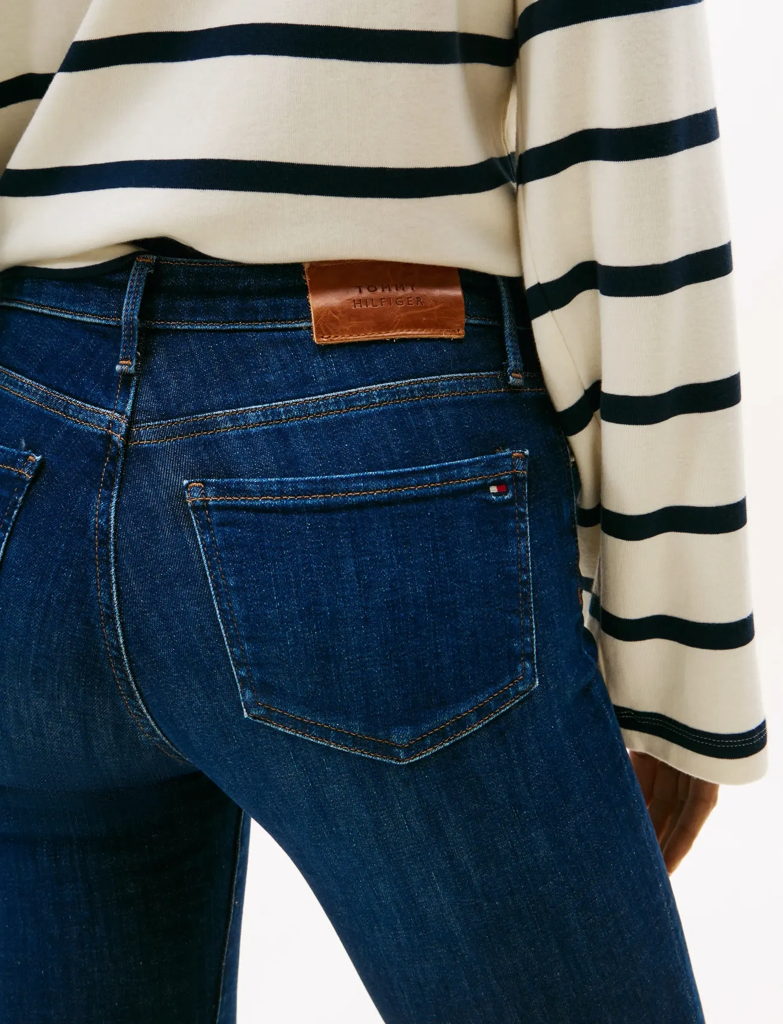 Tommy Hilfiger - NOS COMO SKINNY RW DARK BLUE - skinny jeans - nos dark blue - 3