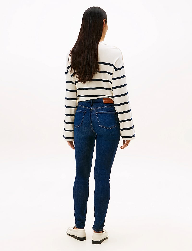 Tommy Hilfiger - NOS COMO SKINNY RW DARK BLUE - skinny jeans - nos dark blue - 4