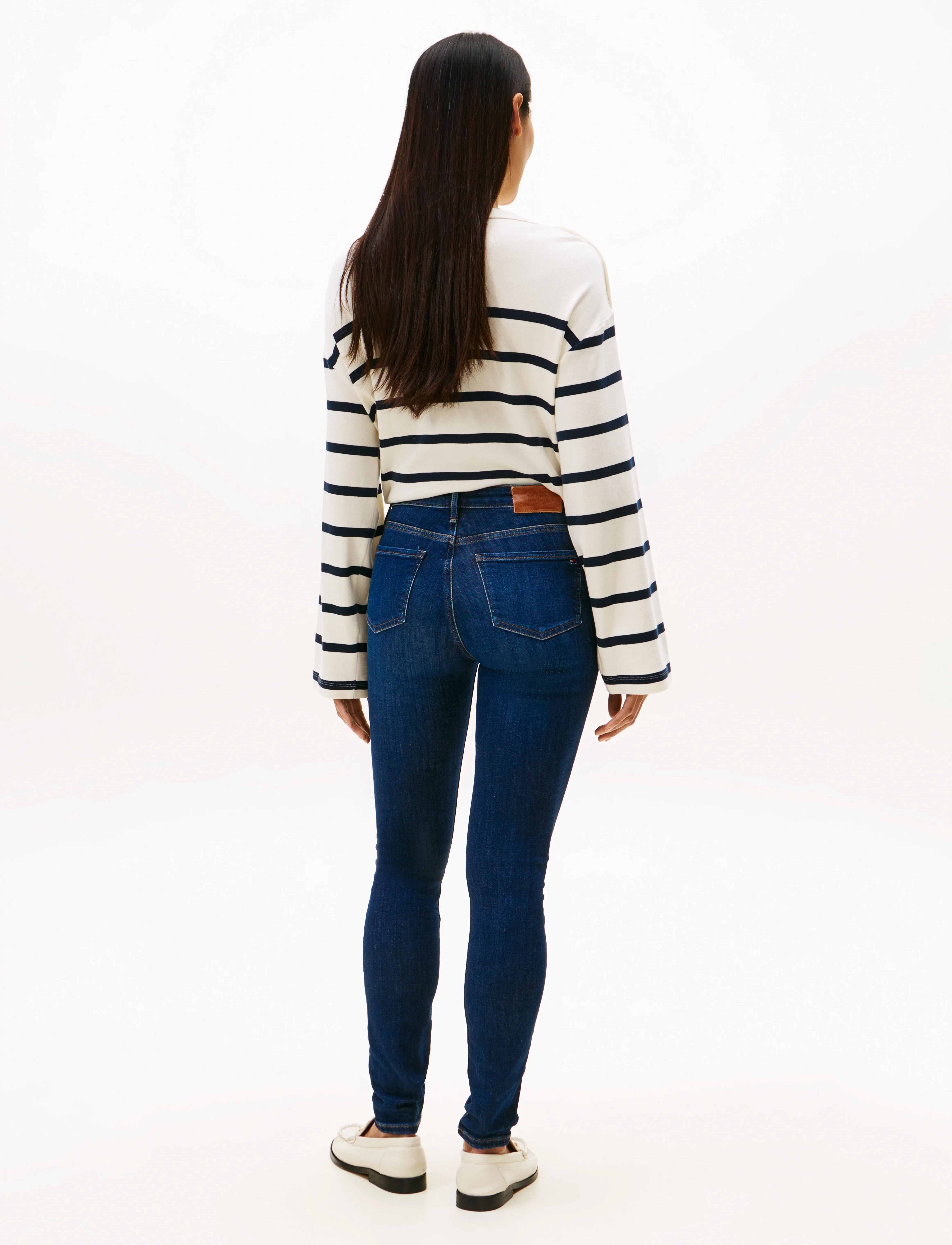 Tommy Hilfiger - NOS COMO SKINNY RW DARK BLUE - skinny jeans - nos dark blue - 4