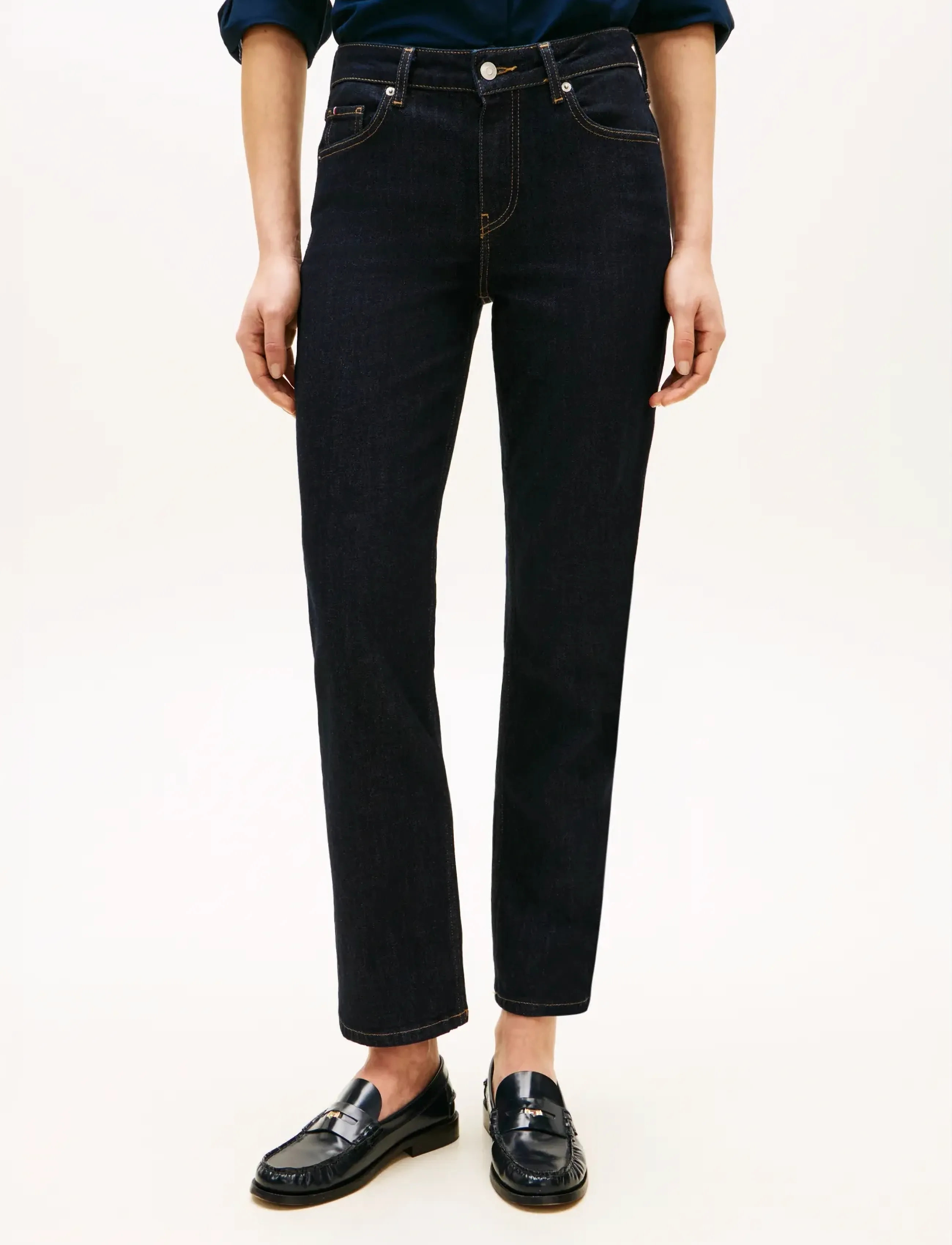 Tommy Hilfiger NOS CLASSIC STRAIGHT RW RINSE - Tommy Hilfiger - NOS RINSE / blue