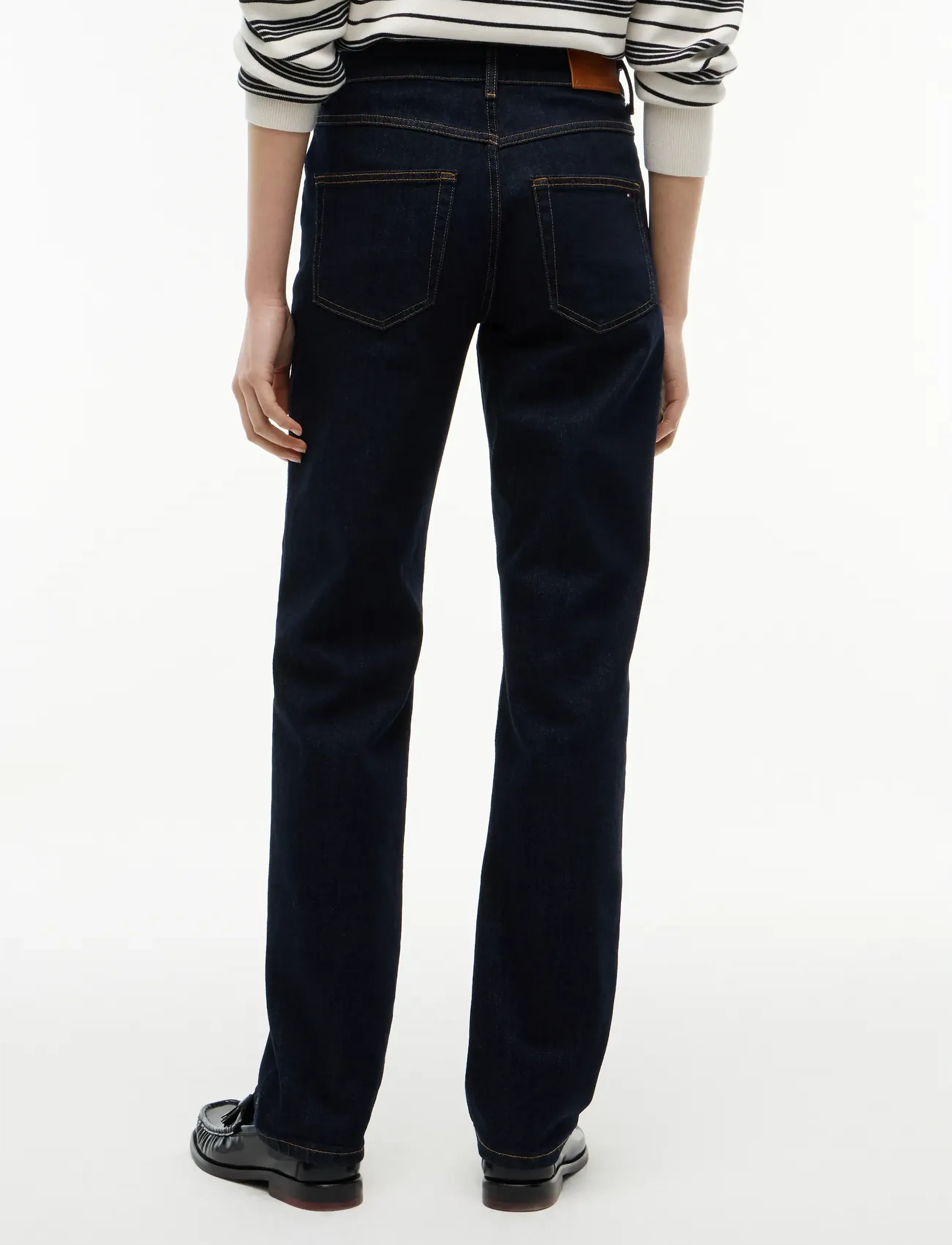 TOMMY HILFIGER Nos Classic Straight Rw Rinse raka jeans dam – bild 2