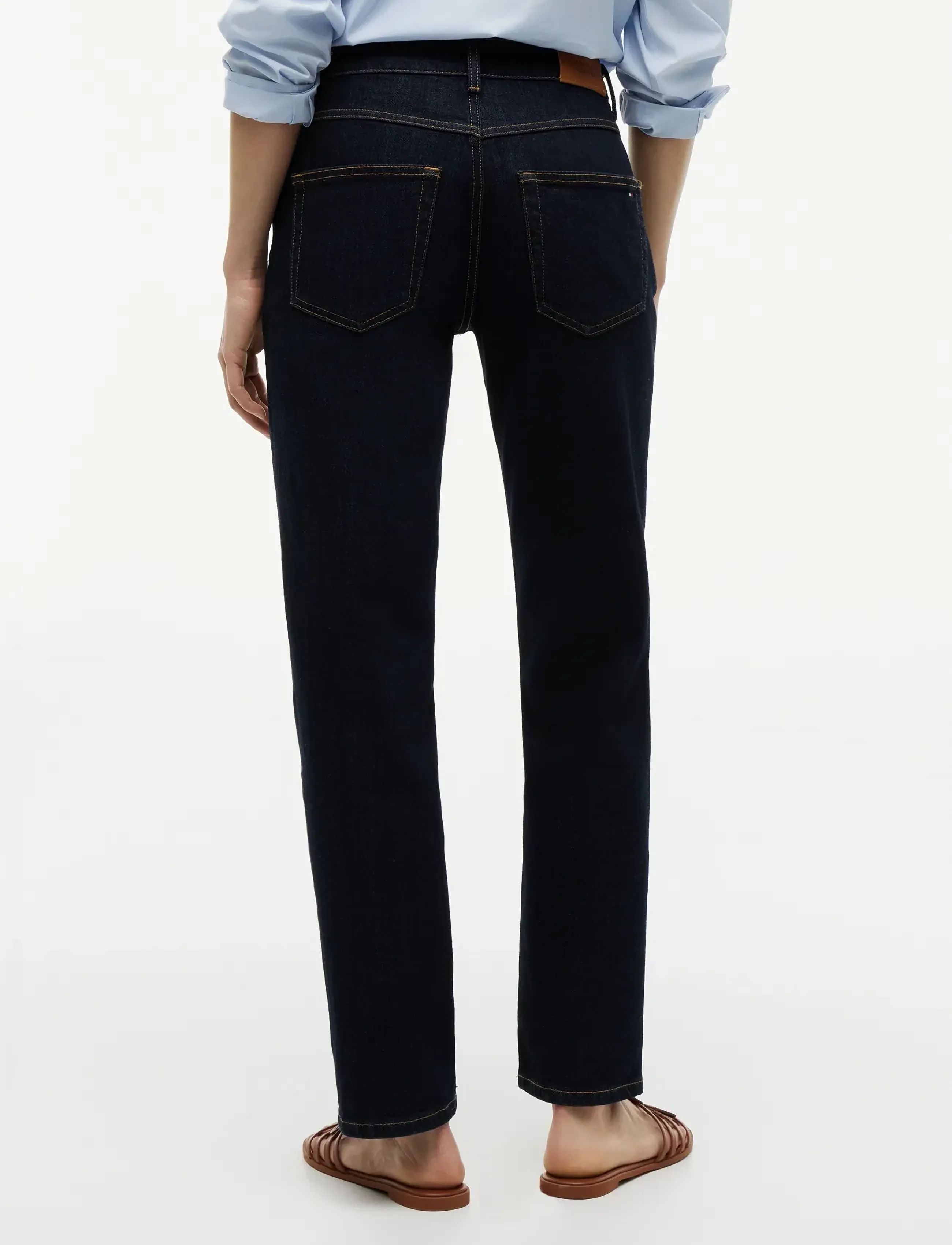 Tommy Hilfiger - NOS CLASSIC STRAIGHT RW RINSE - straight jeans - nos rinse - 2