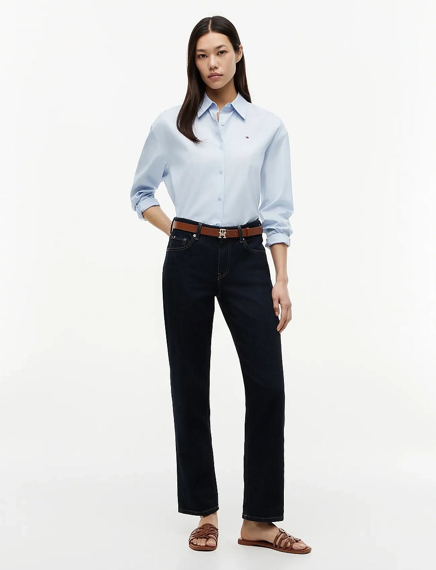 Tommy Hilfiger - NOS CLASSIC STRAIGHT RW RINSE - straight jeans - nos rinse - 3