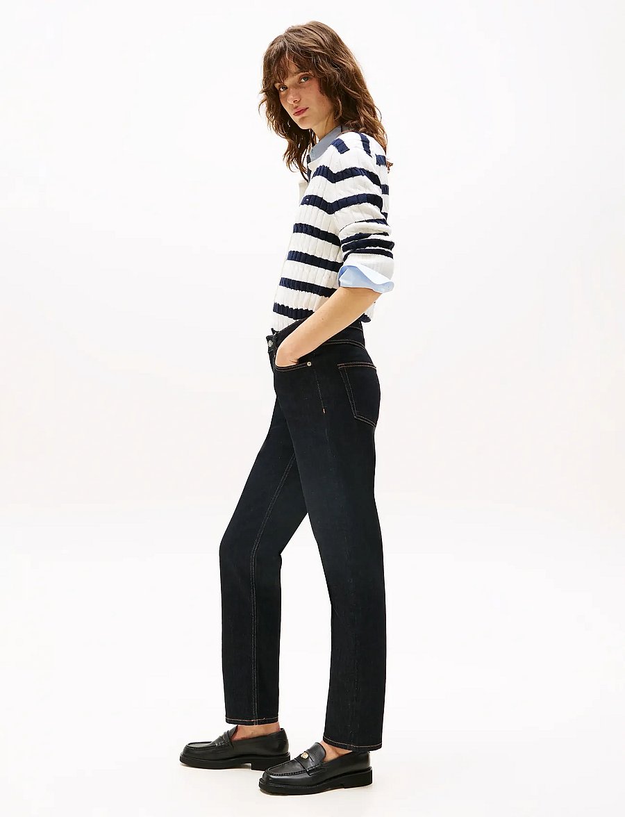 Tommy Hilfiger - NOS CLASSIC STRAIGHT RW RINSE - straight jeans - nos rinse - 5