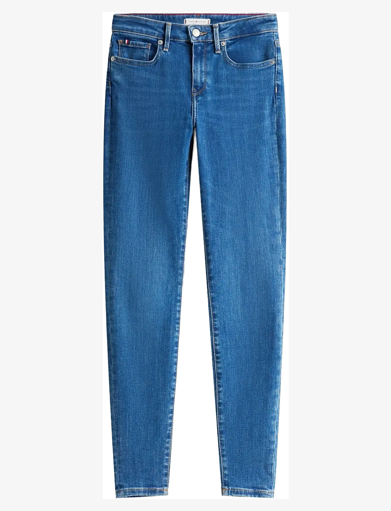 Tommy Hilfiger - NOS COMO SKINNY RW MID BLUE - skinny jeans - nos mid blue - 1