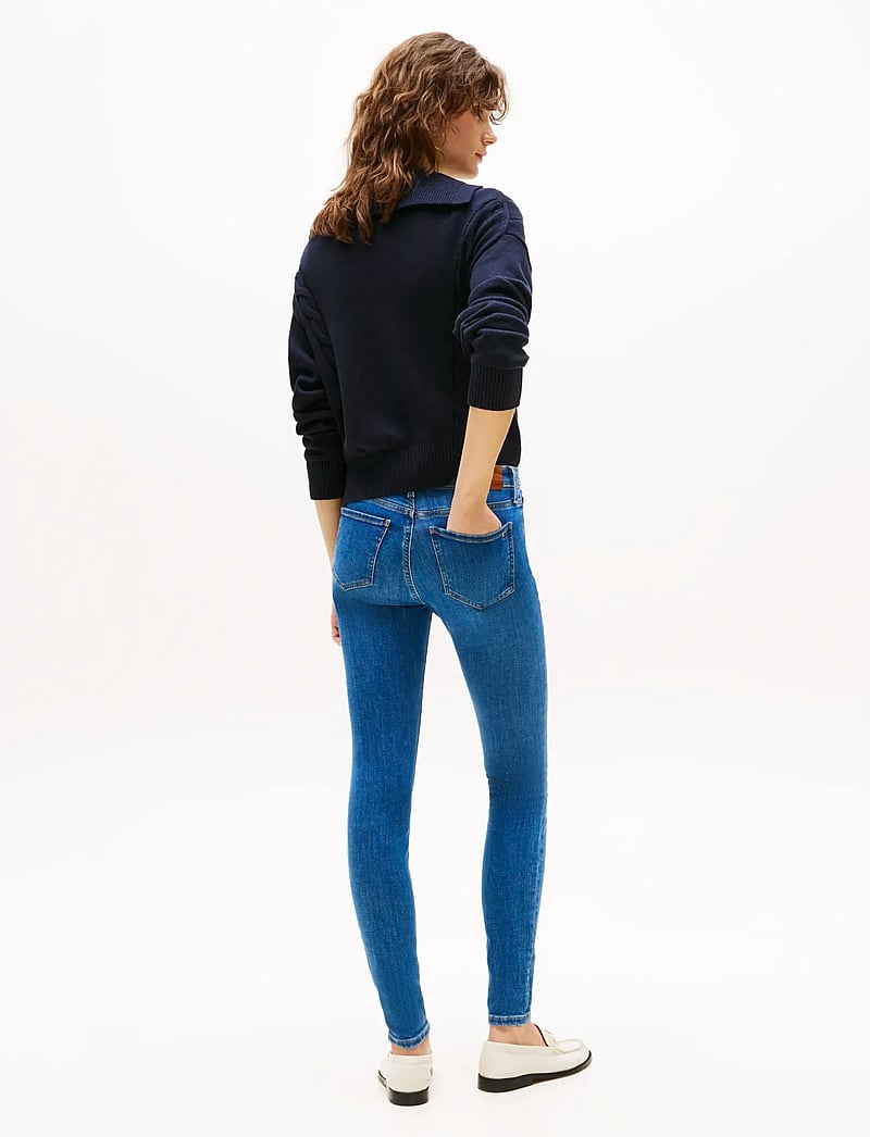 Tommy Hilfiger - NOS COMO SKINNY RW MID BLUE - skinny jeans - nos mid blue - 2