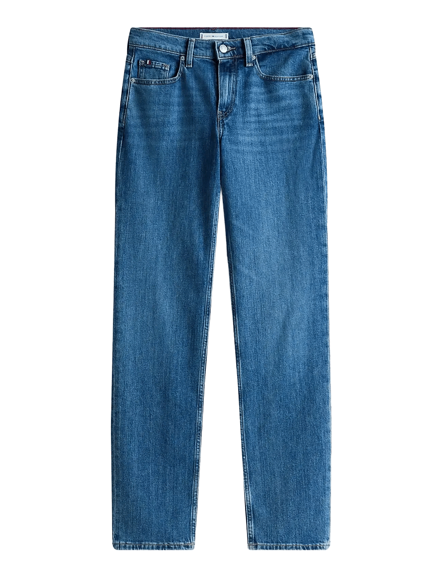 Tommy Hilfiger - NOS CLASSIC STRAIGHT RW MID BLUE - gerade jeans - nos mid blue - 1