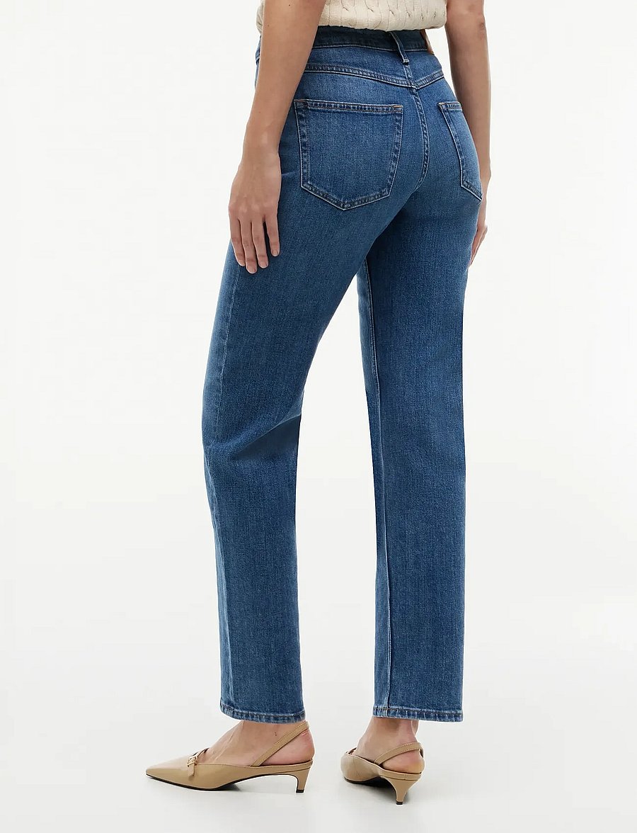 Tommy Hilfiger - NOS CLASSIC STRAIGHT RW MID BLUE - gerade jeans - nos mid blue - 2