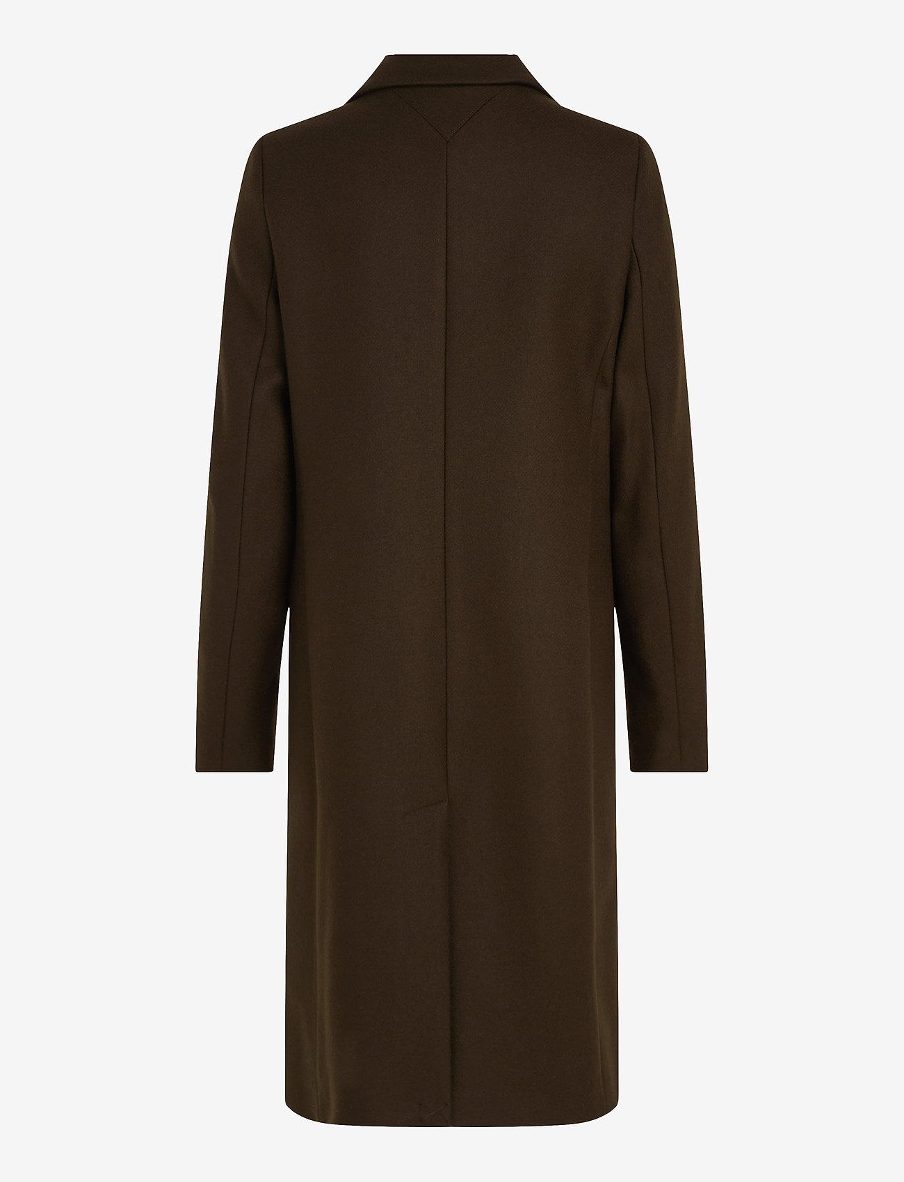 Tommy Hilfiger - WOOL BLEND CLASSIC COAT - outerwear - dark coffee - 1