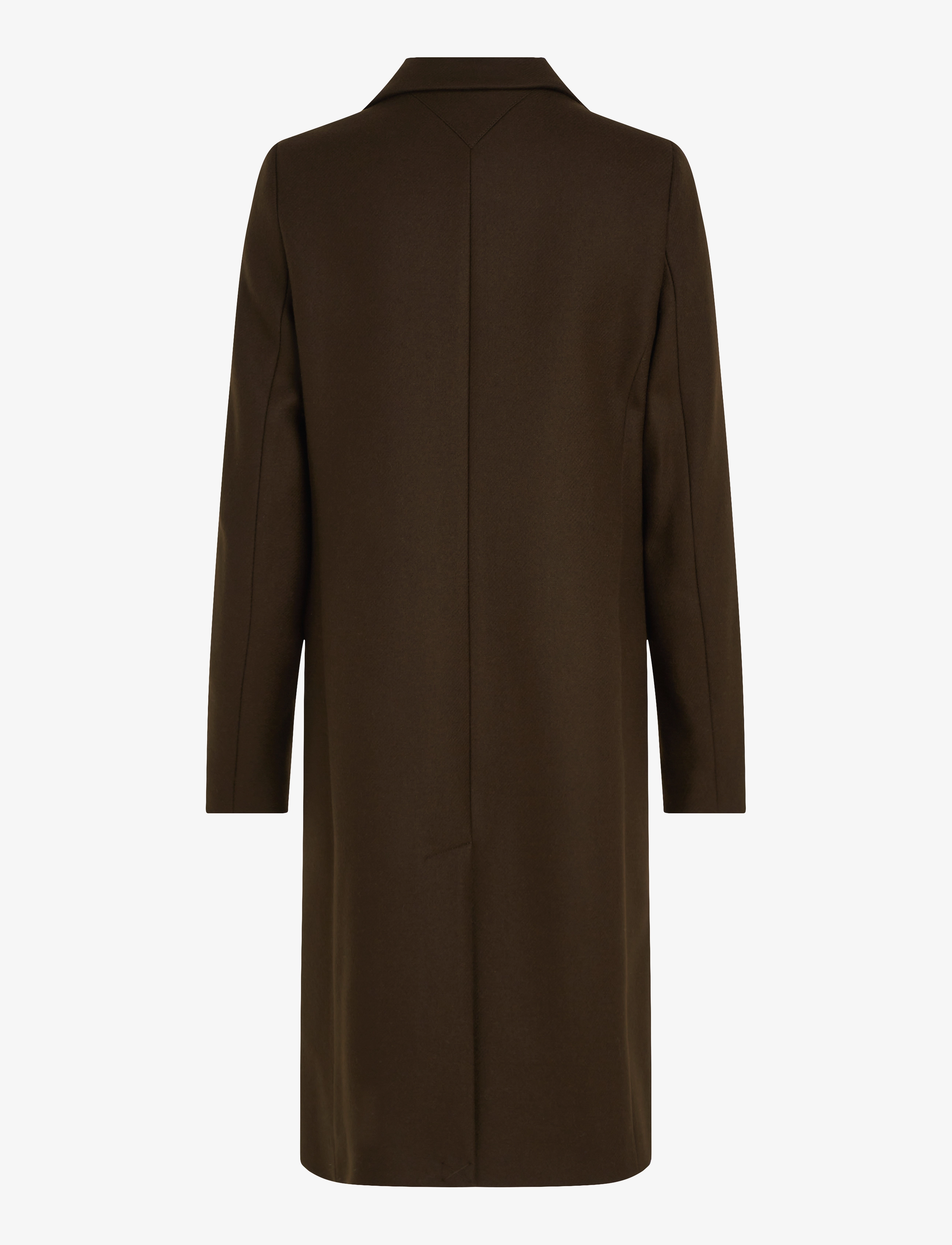Tommy Hilfiger - WOOL BLEND CLASSIC COAT - dark coffee - 1