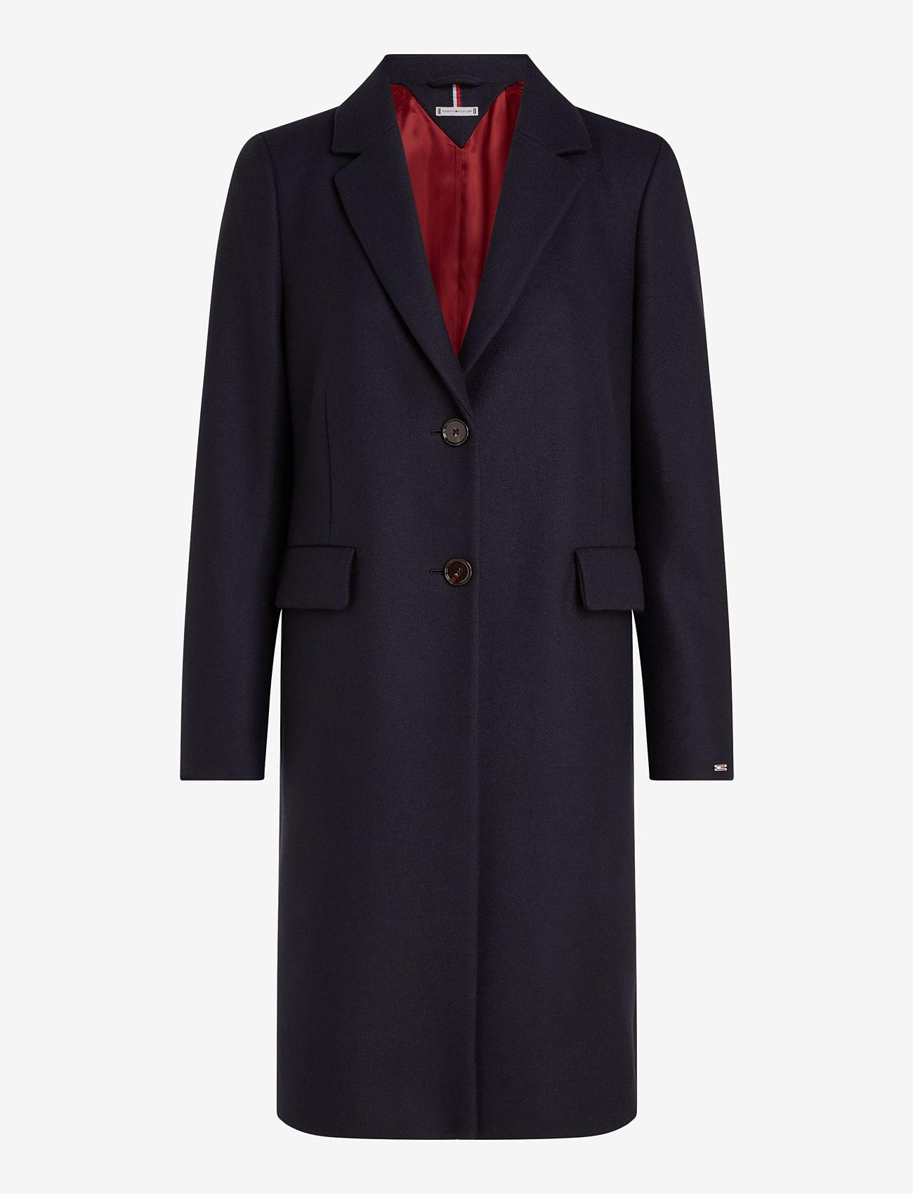 Tommy Hilfiger - WOOL BLEND CLASSIC COAT - desert sky - 1
