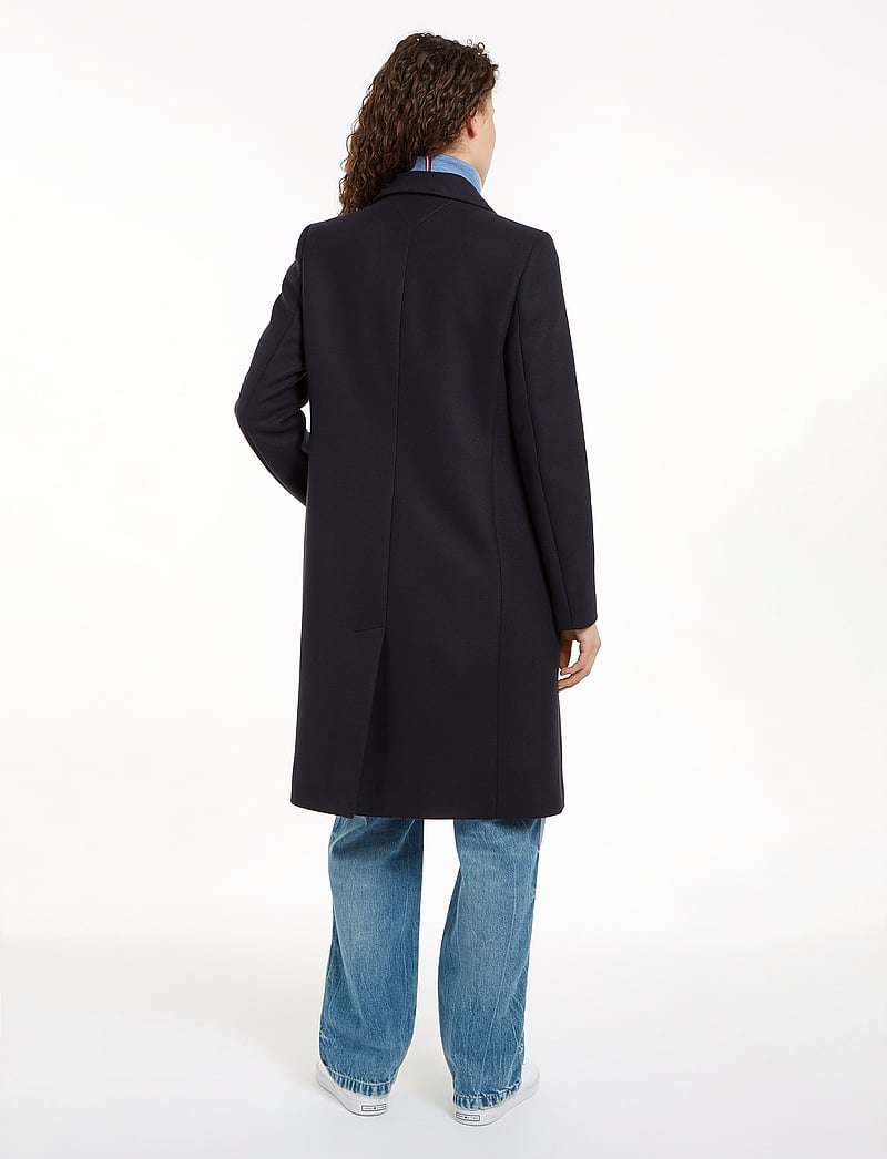 Tommy Hilfiger - WOOL BLEND CLASSIC COAT - ullkappor - desert sky - 2