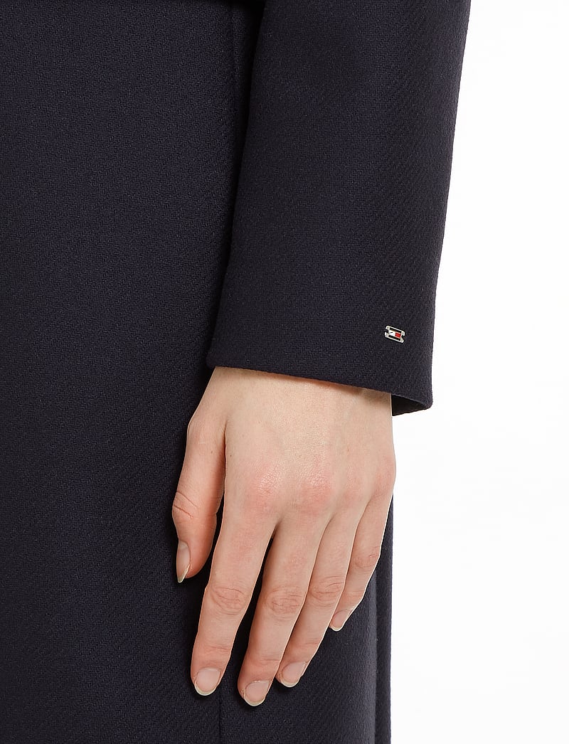 Tommy Hilfiger - WOOL BLEND CLASSIC COAT - ullkappor - desert sky - 3