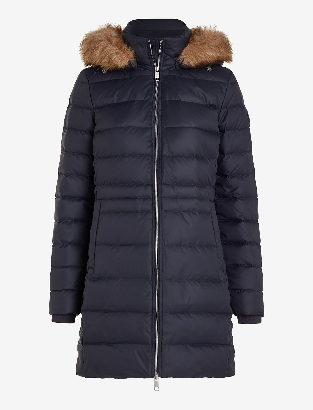 Tommy Hilfiger Tyra Down Coat With Fur Buy Padded Coats from  Tommy Hilfiger online at Fast delivery and easy returns