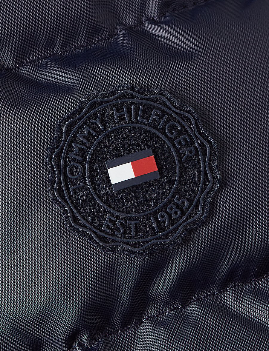 Tommy Hilfiger - TYRA DOWN COAT WITH FUR - winter jackets - desert sky - 1