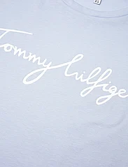 Tommy Hilfiger - CRV REG C-NK SIGNATURE TEE SS - t-krekli - breezy blue - 2