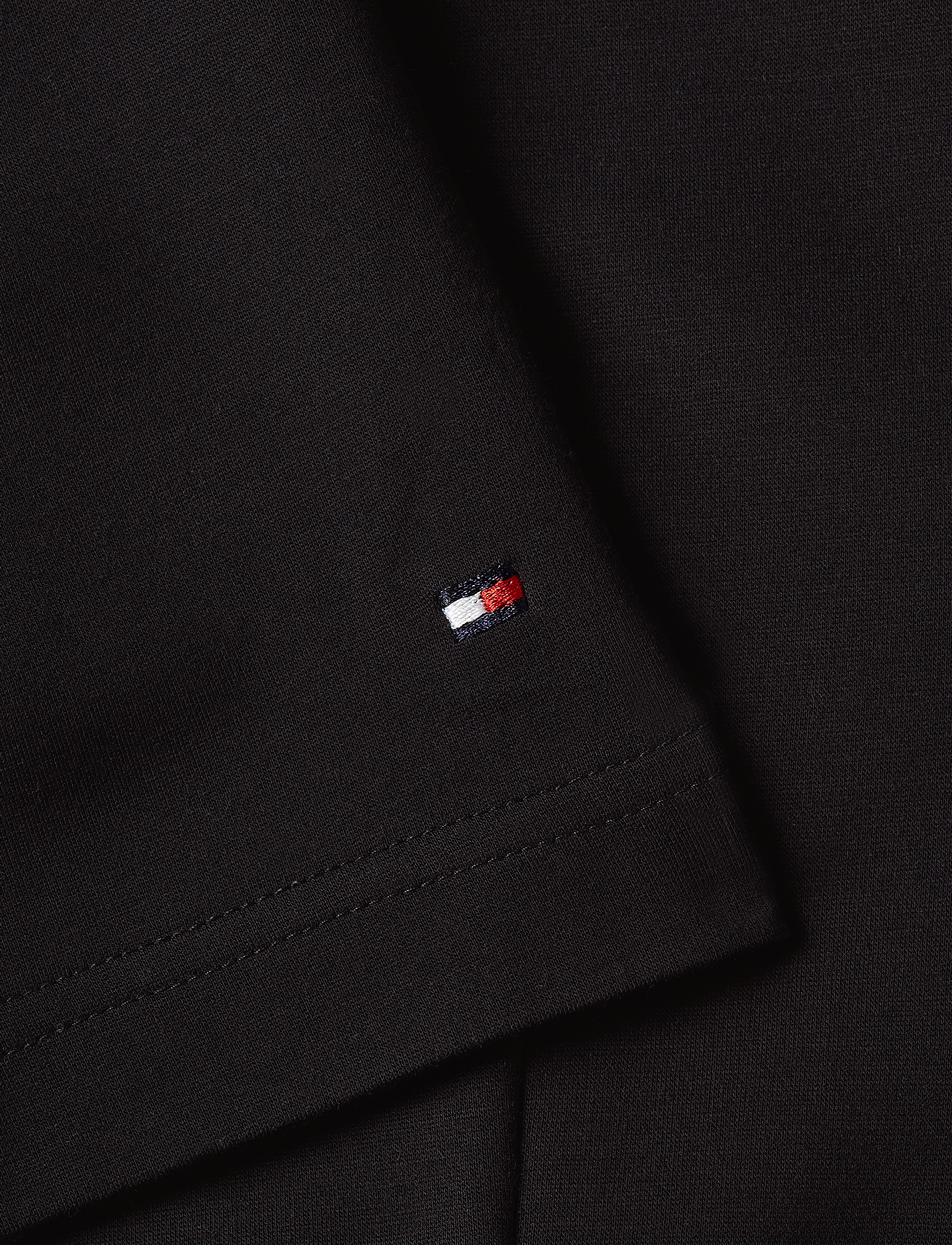 Tommy Hilfiger - VISC MIX PLEATED POLO DRESS SS - black - 2