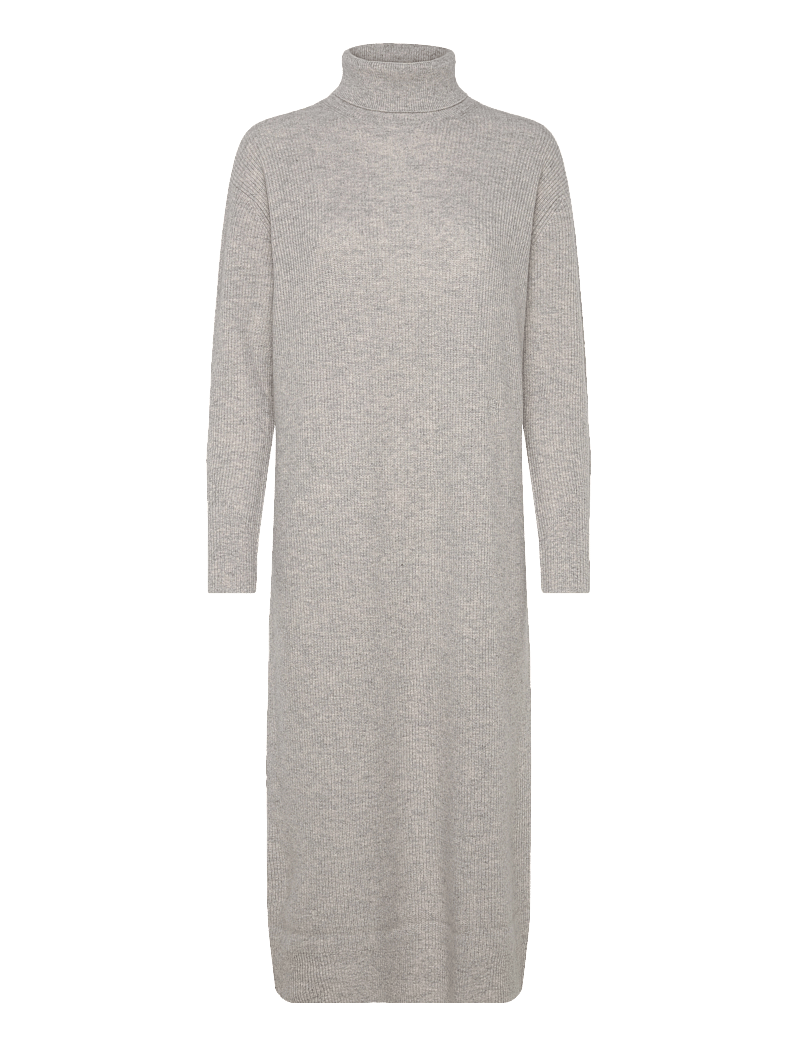 Tommy Hilfiger Wool Cash Roll-nk Long Dress – midi dresses – shop at Booztlet