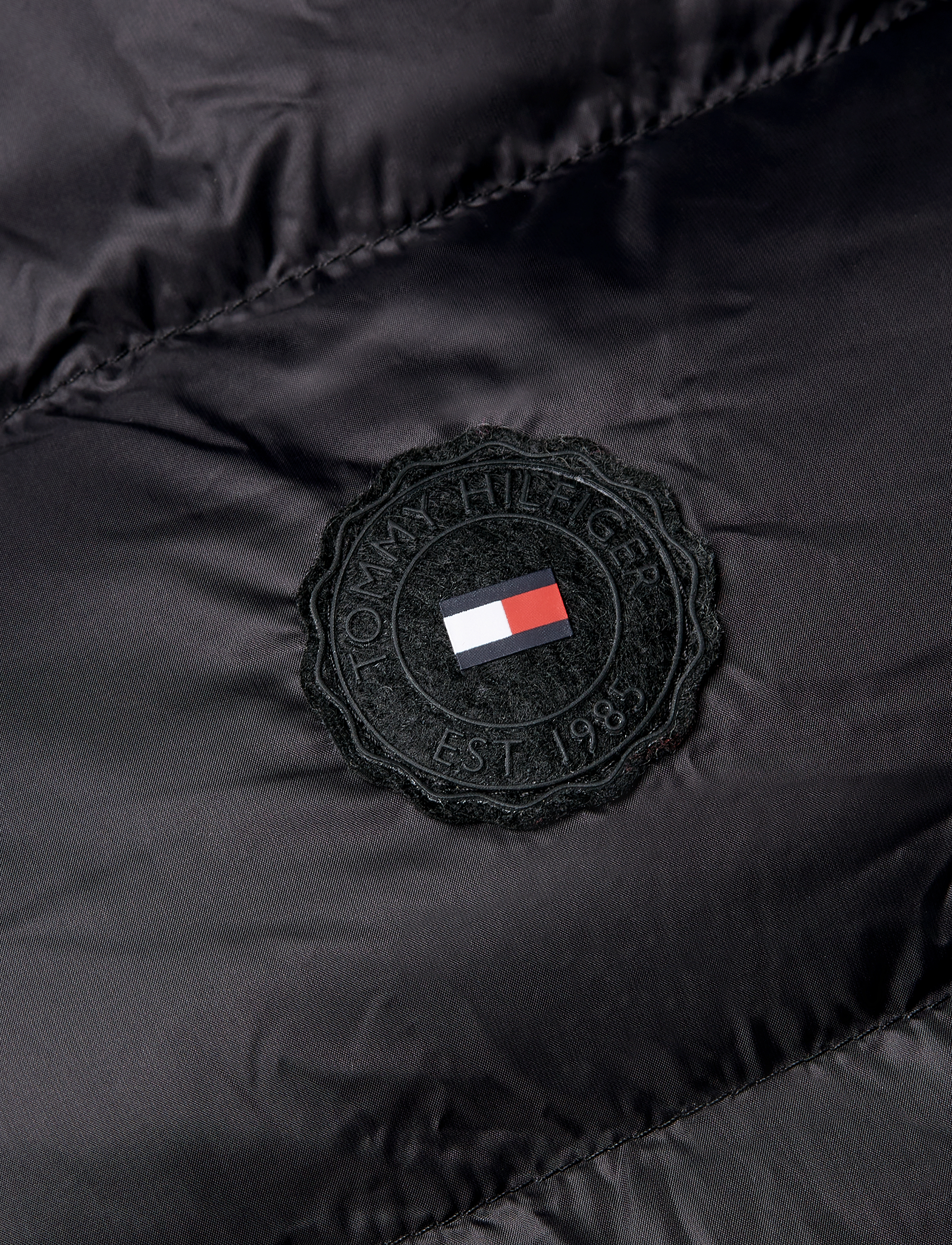 Tommy Hilfiger - MW DOWN FUNNEL NK COAT - black - 2