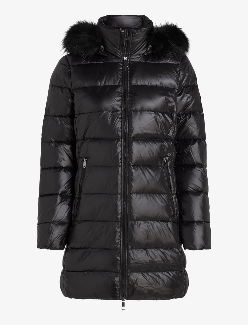 Tommy Hilfiger Gloss Down Tyra Coat With Fur 260 Buy Padded Coats from Tommy Hilfiger online at Boozt . Fast delivery and easy returns