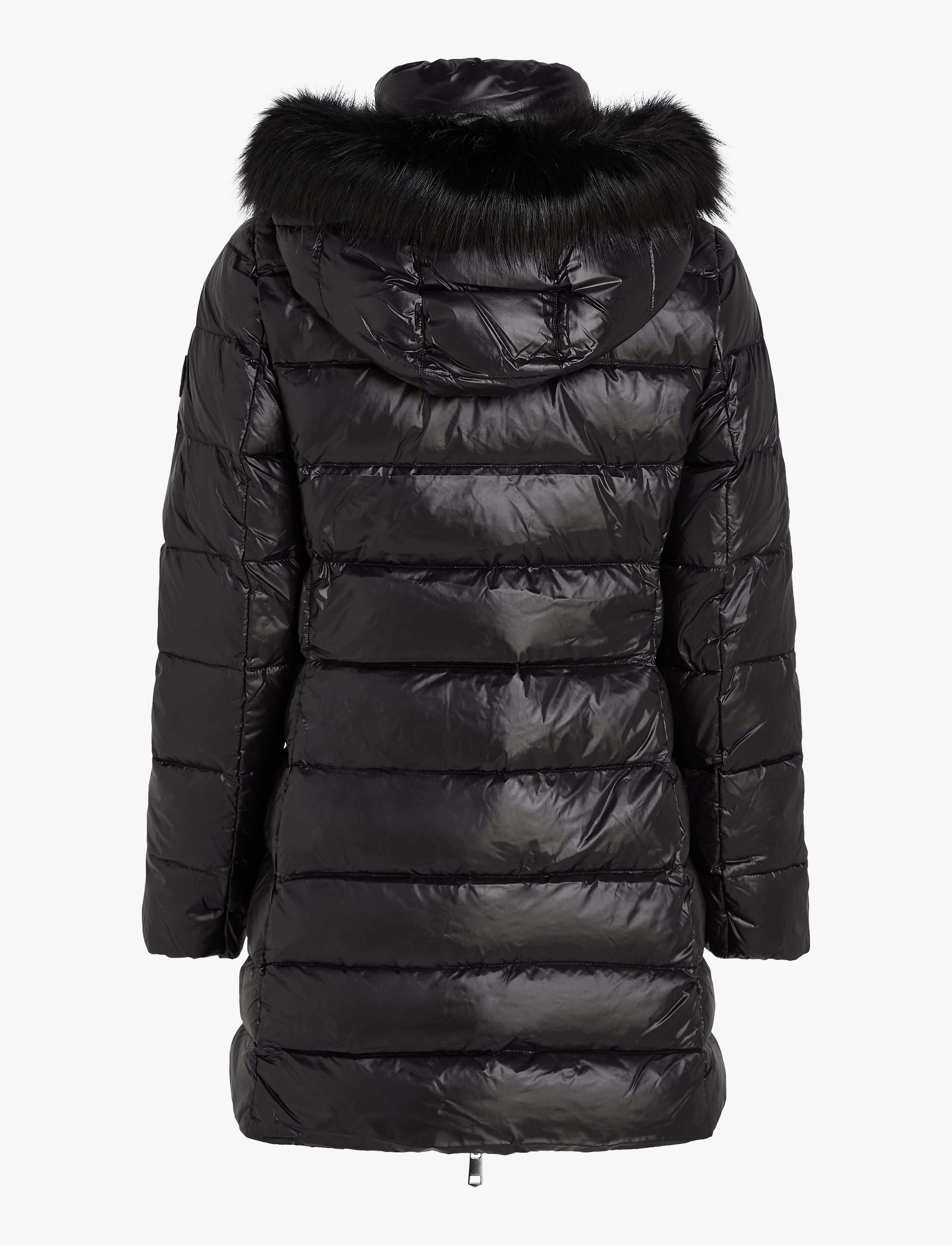 Tommy Hilfiger - GLOSS DOWN TYRA COAT WITH FUR - black - 2
