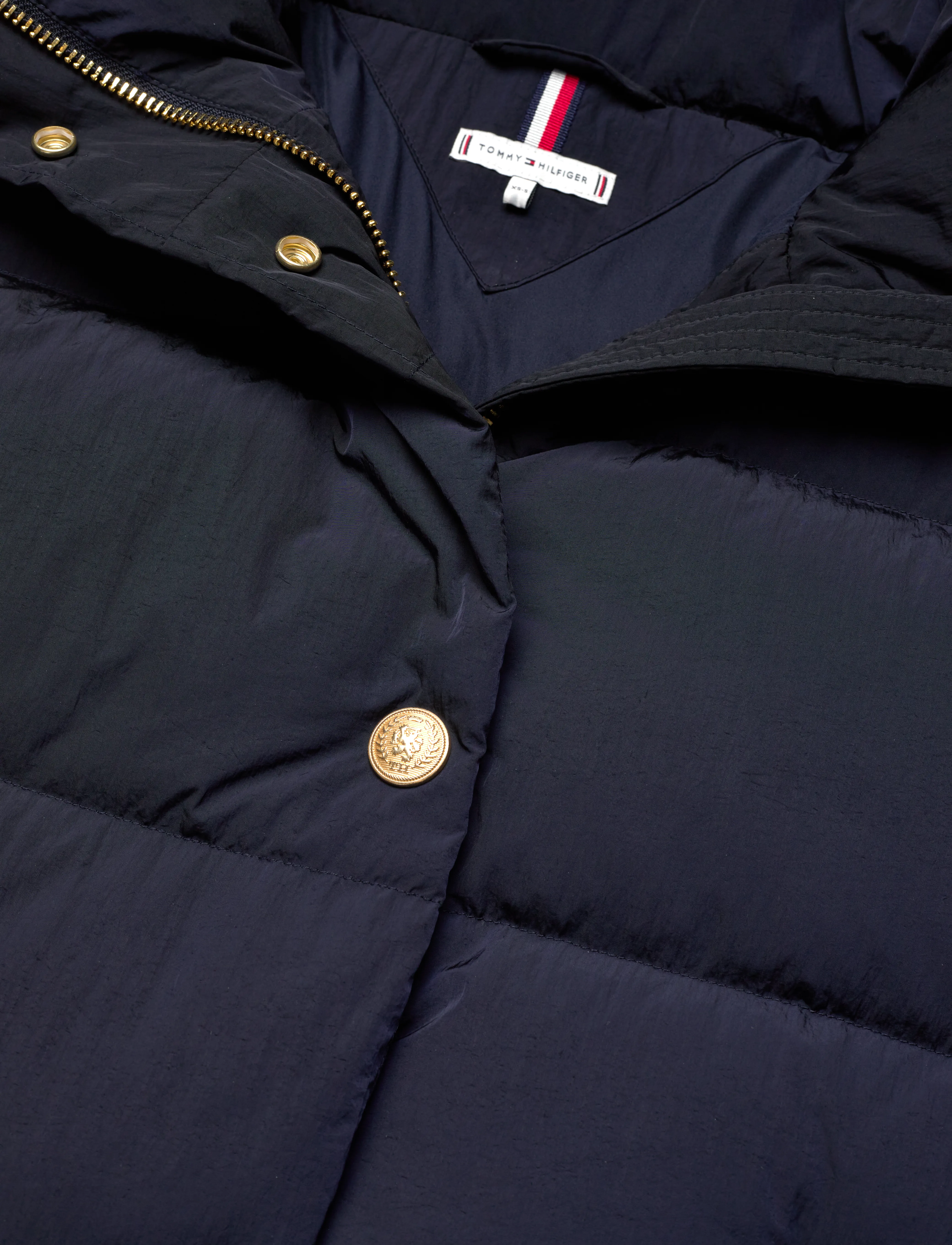 Tommy Hilfiger - GOLD BUTTON DOWN JACKET - dunjakker - desert sky - 3