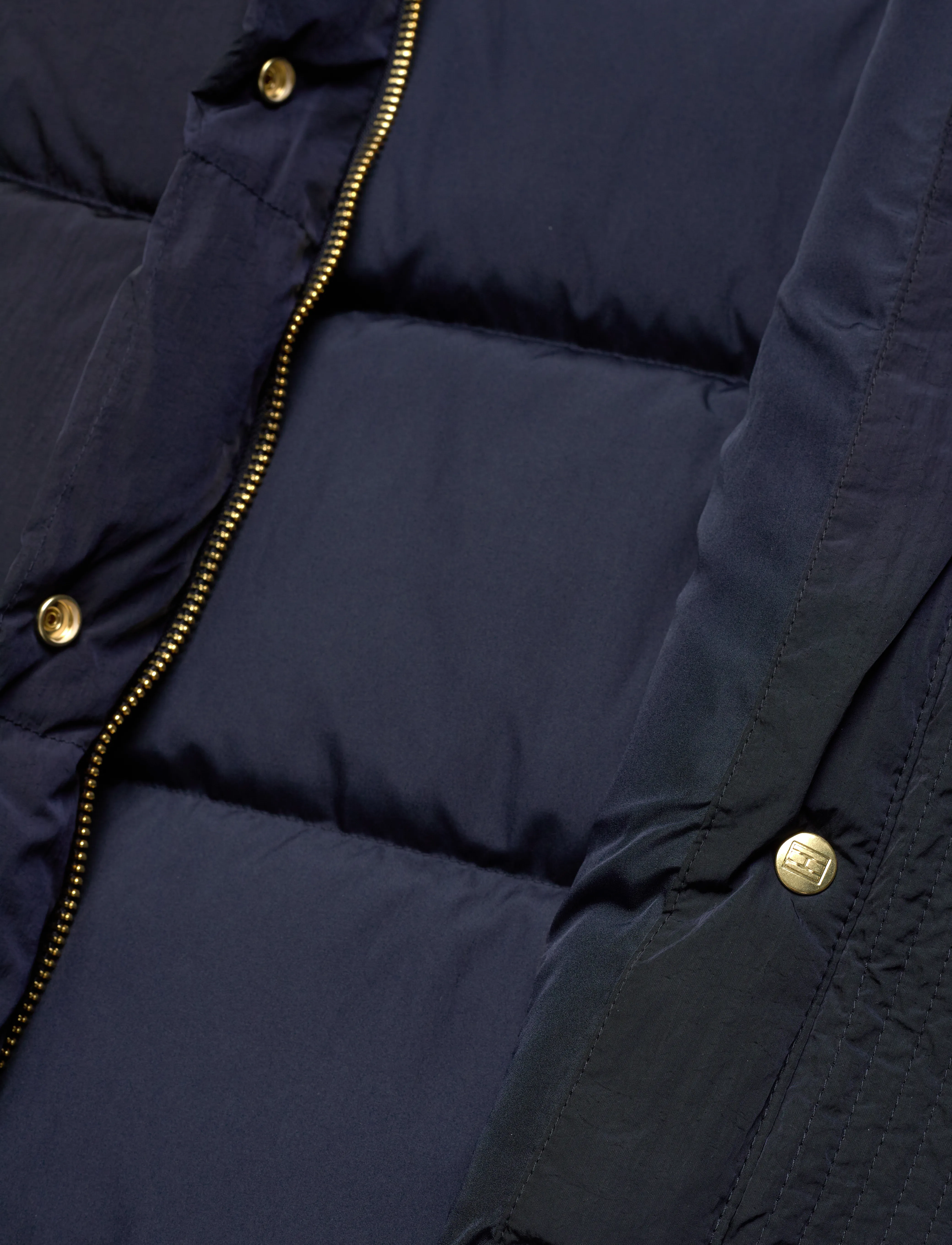 Tommy Hilfiger - GOLD BUTTON DOWN JACKET - dunjakker - desert sky - 5