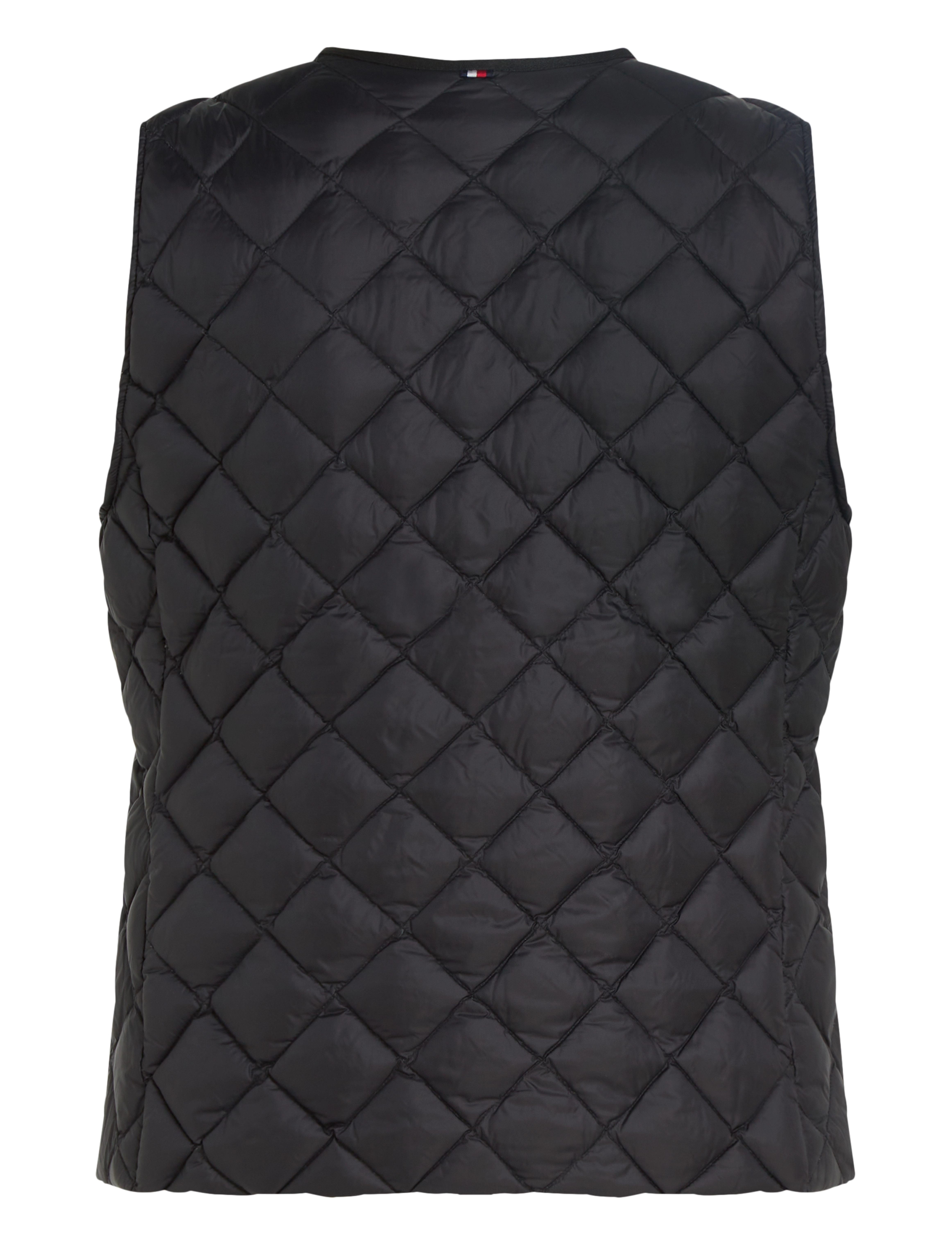 Tommy Hilfiger - LW DOWN QUILTED COLLARLESS VEST - black - 4