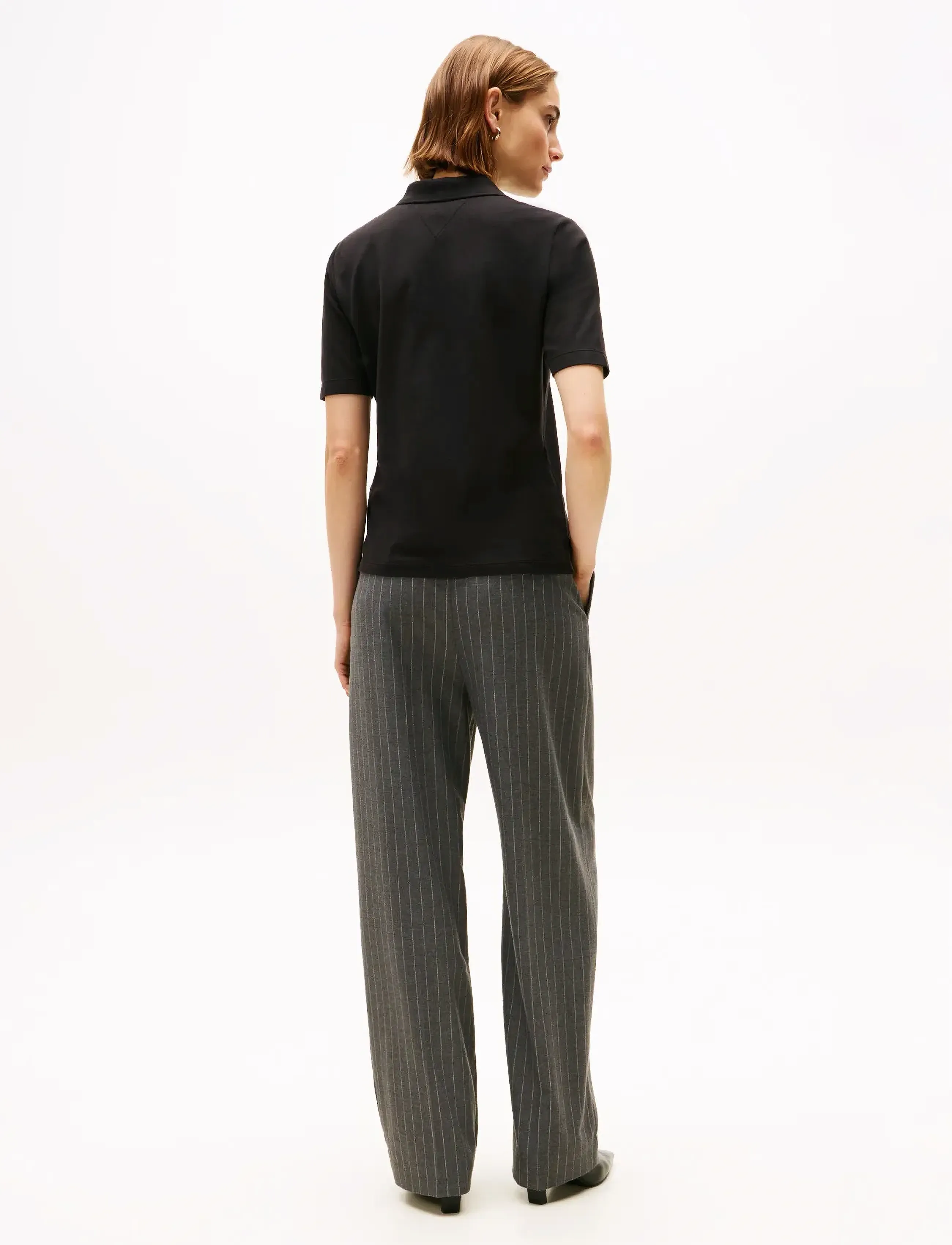 Tommy Hilfiger - 1985 PIQUE REG S/S POLO - poloer - black - 3