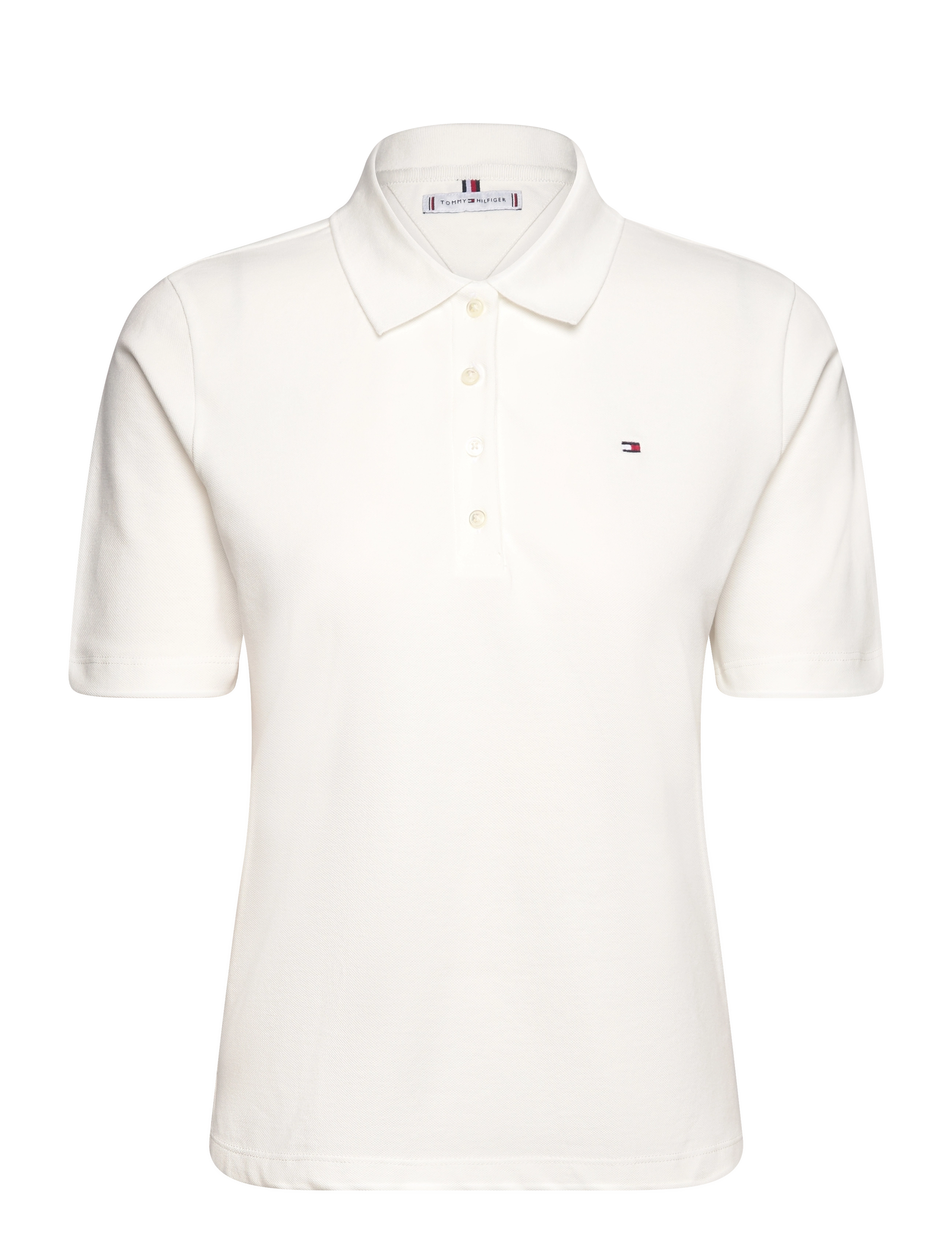 Tommy Hilfiger 1985 PIQUE REG S/S POLO - Kampagne - ECRU / white