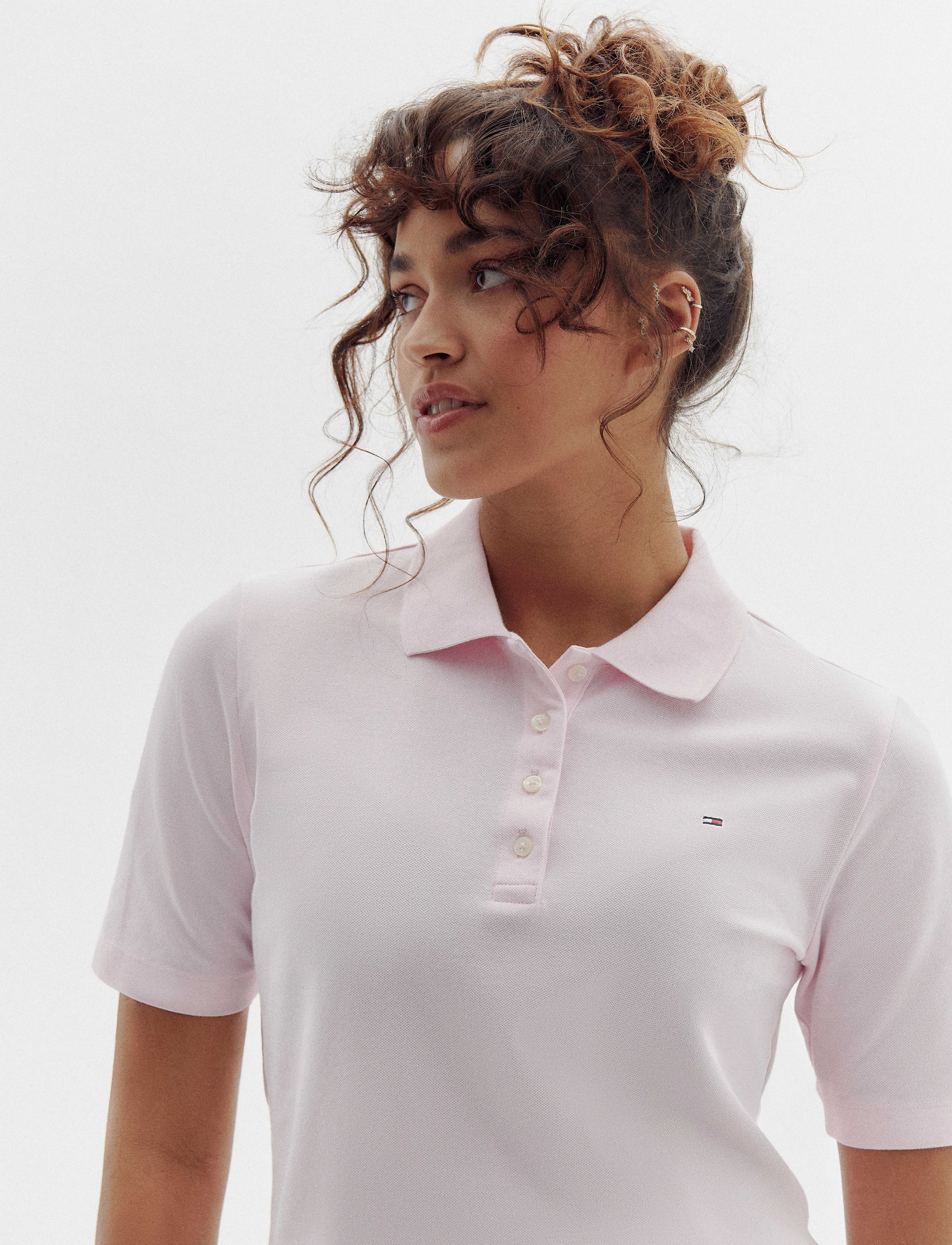 Tommy Hilfiger - 1985 PIQUE REG S/S POLO - pikéer - light pink - 0