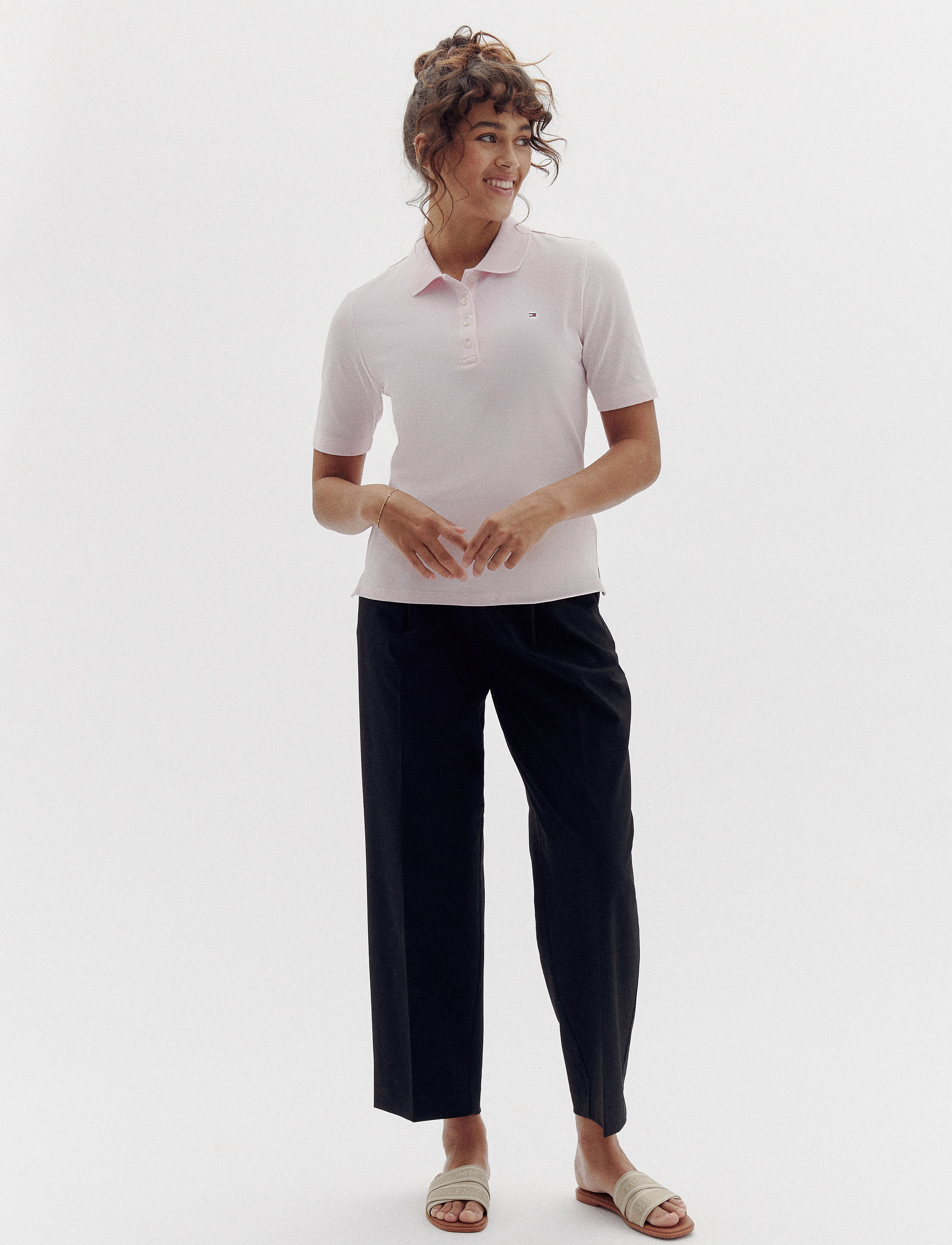 Tommy Hilfiger - 1985 PIQUE REG S/S POLO - pikéer - light pink - 3
