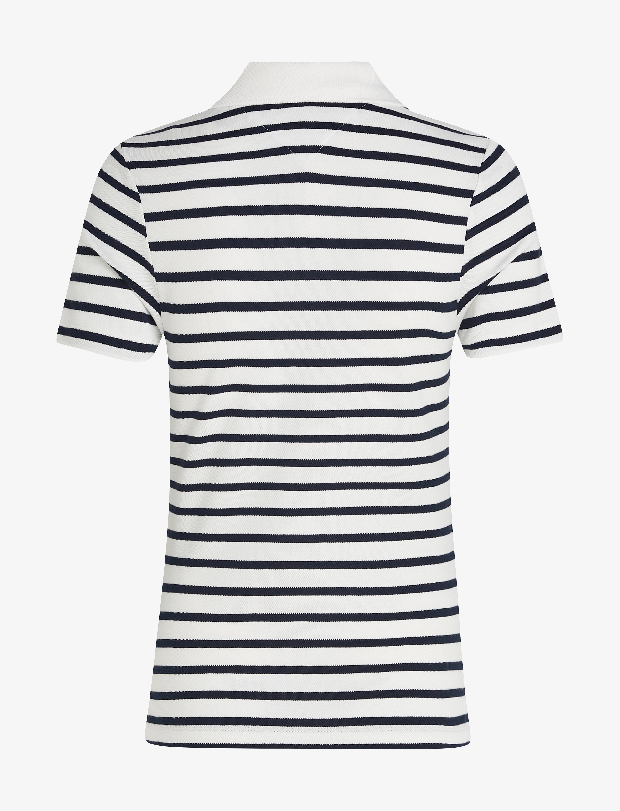 Tommy Hilfiger - 1985 SLIM PIQUE POLO SS - breton ecru/dark night navy stp - 2