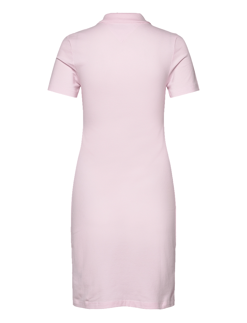 Tommy Hilfiger - 1985 SLIM PIQUE POLO DRESS SS - t-shirt-kleider - light pink - 2