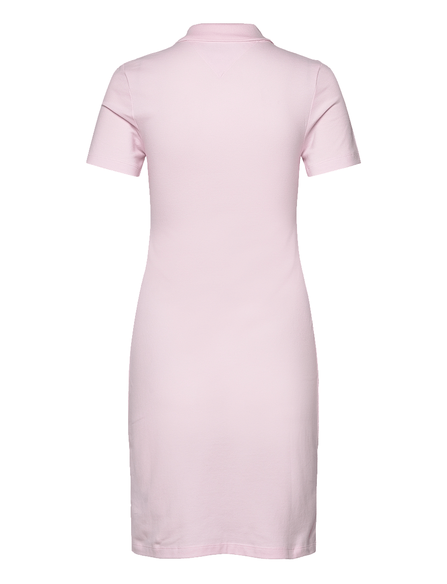 Tommy Hilfiger - 1985 SLIM PIQUE POLO DRESS SS - light pink - 2