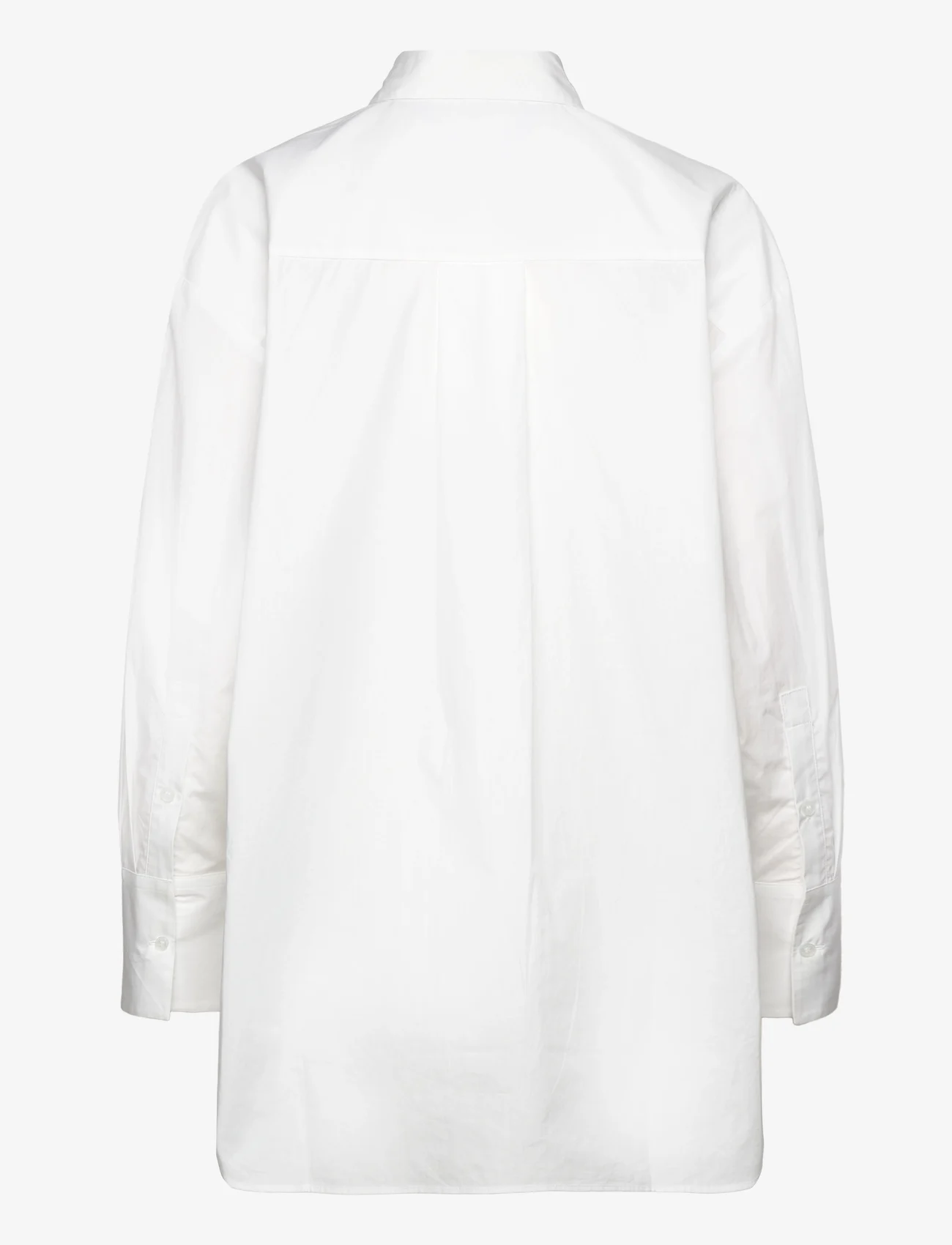 Tommy Hilfiger - ESS POPLIN LOOSE FIT SHIRT - long-sleeved shirts - th optic white - 1