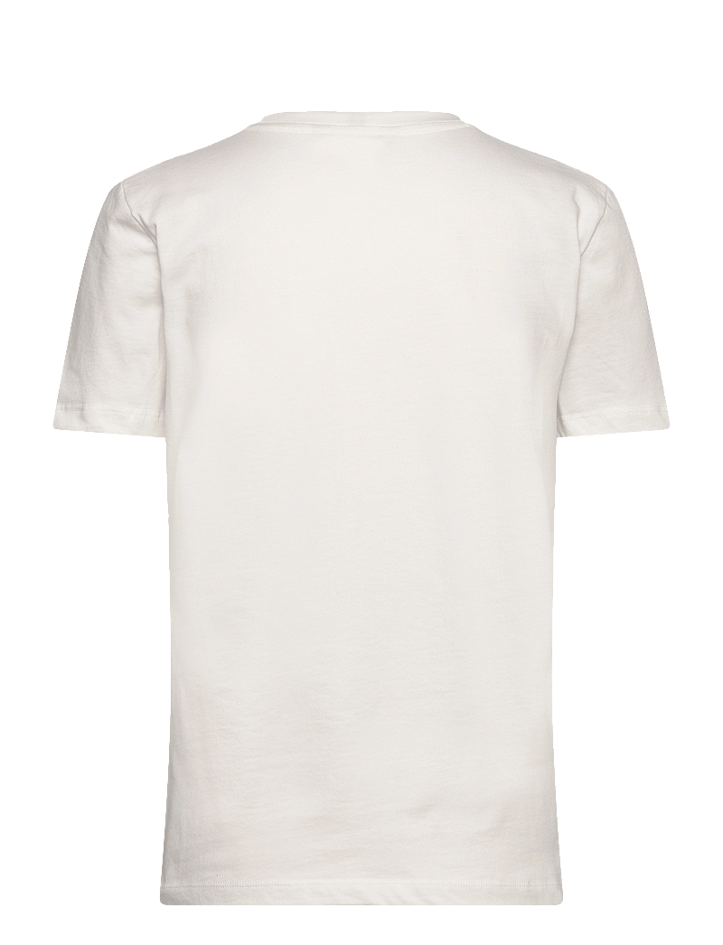 Tommy Hilfiger - NOS SCRIPT REGULAR C-NK SS - t-shirts - nos ecru - 2