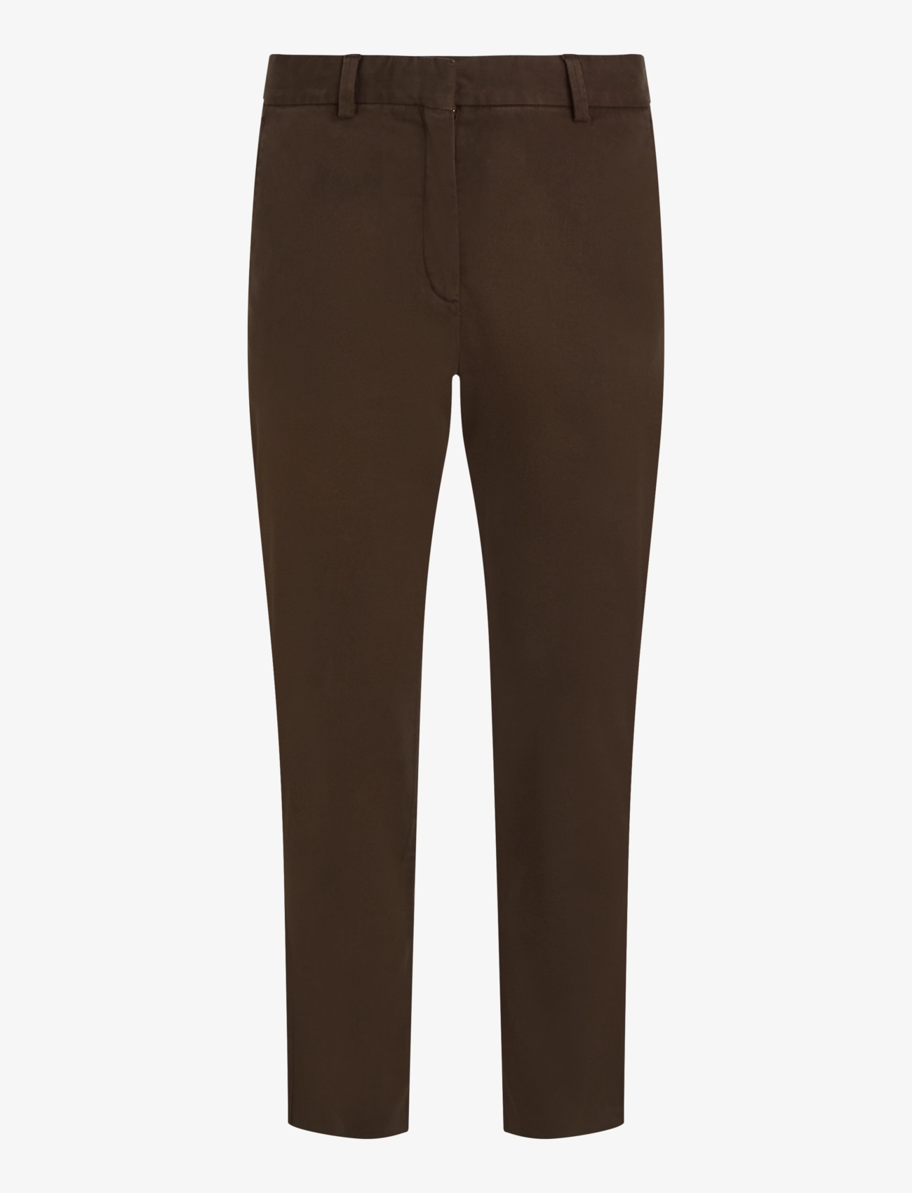 Tommy Hilfiger - STRETCH GMD SLIM CHINO - legacy brown - 1