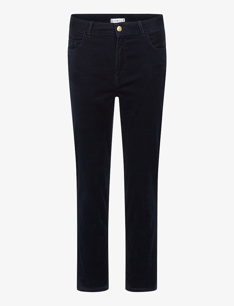 Tommy Hilfiger - CORDUROY STRETCH SLIM PANT - slim jeans - desert sky - 0