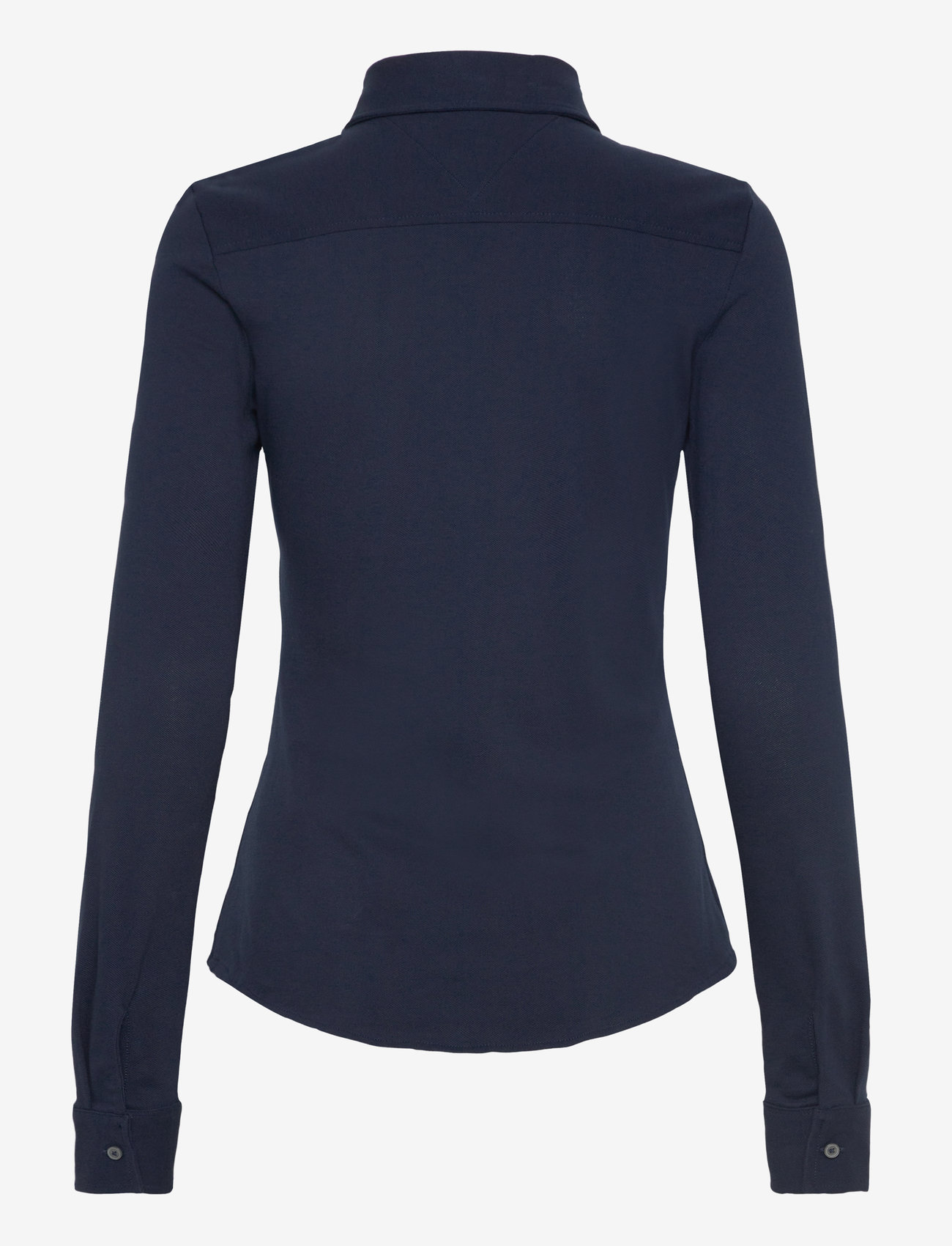 Tommy Hilfiger - 1985 SLIM PIQUE BTN DOWN LS - dark night navy - 2
