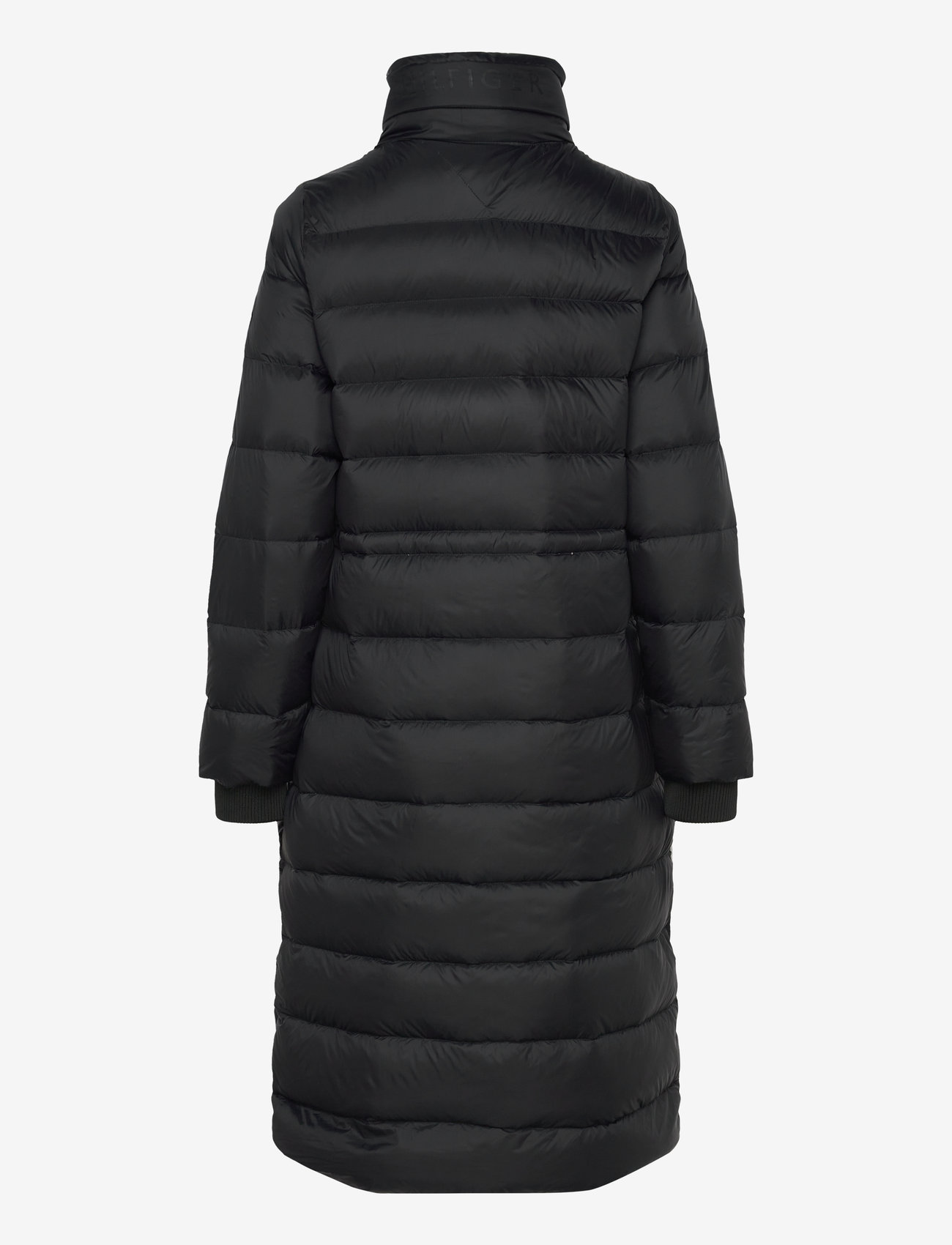 maxi tommy hilfiger long puffer coat
