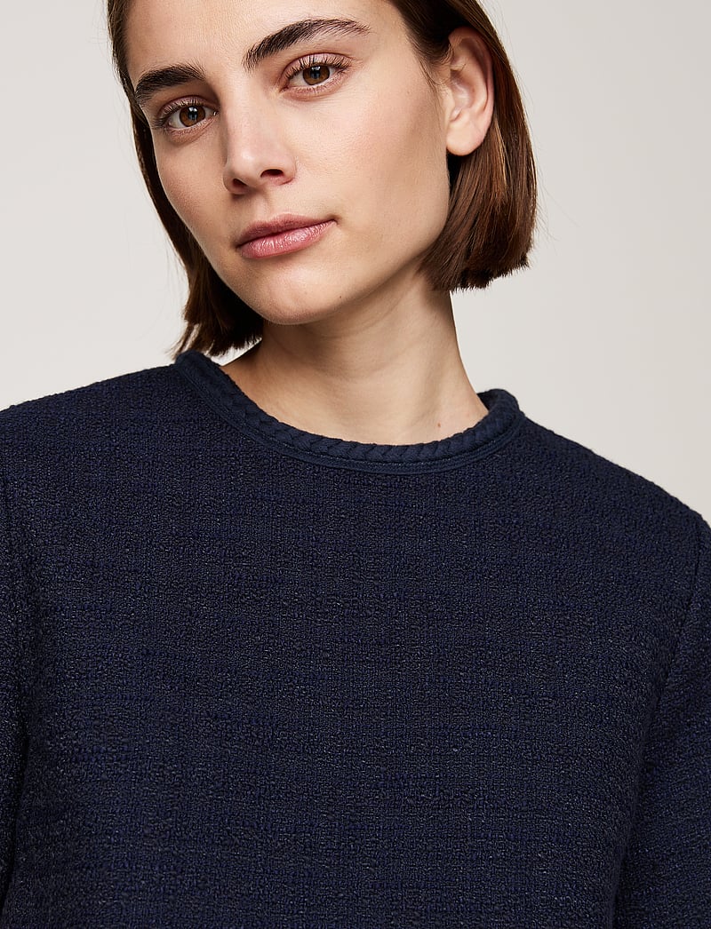 Tommy Hilfiger - TWEED SHORT SHIFT DRESS - desert sky - 3