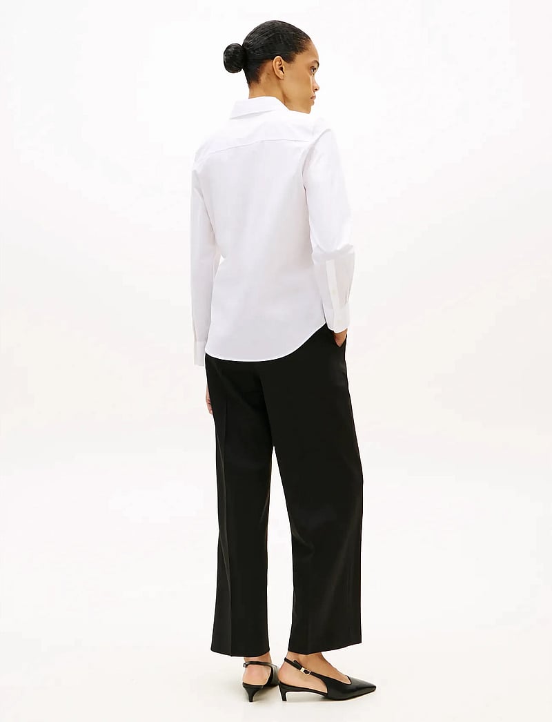 Tommy Hilfiger - COTTON STRETCH REGULAR LS SHIRT - langärmlige hemden - optic white - 3