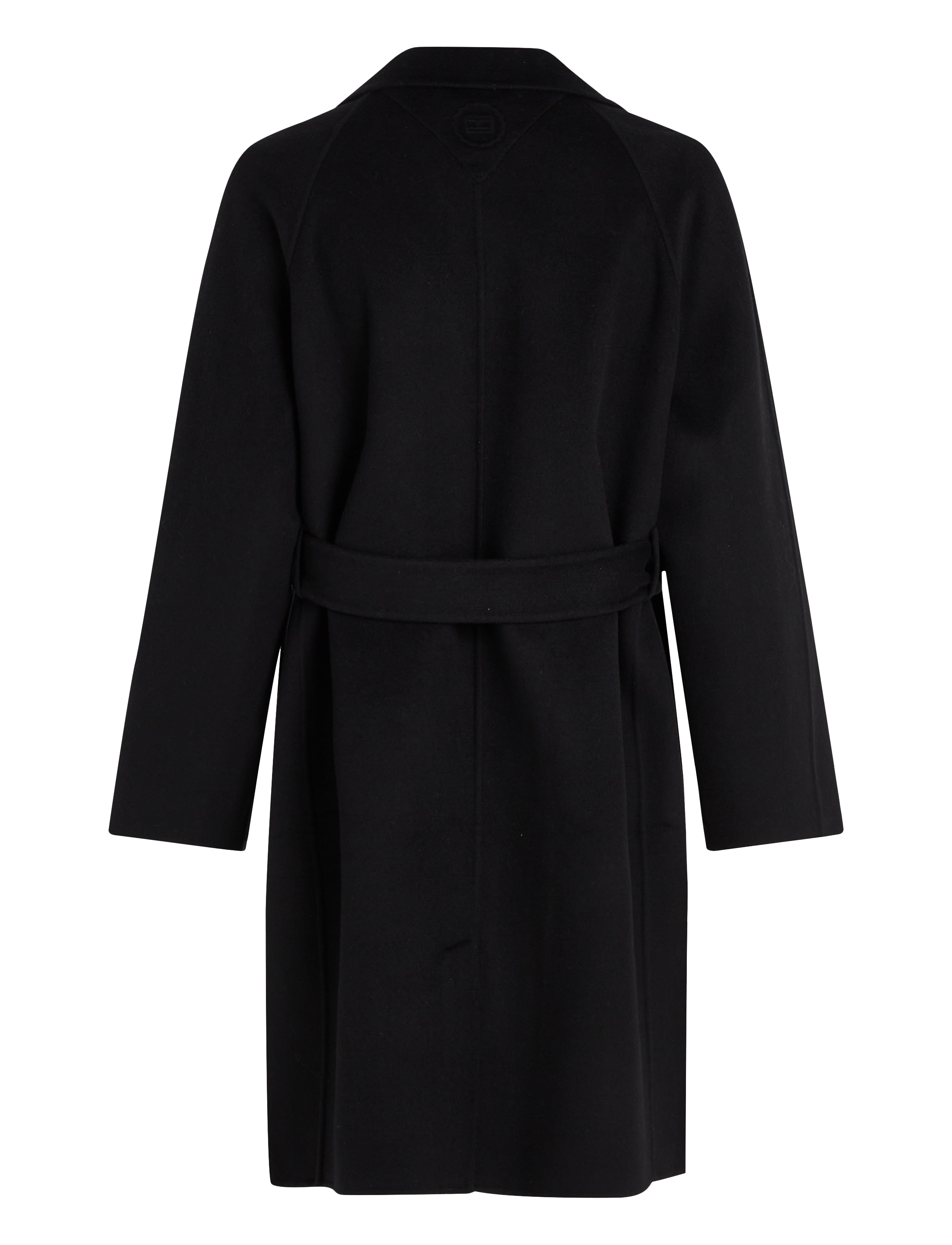 Tommy Hilfiger - REG DF WOOL BELTED COAT - black - 5