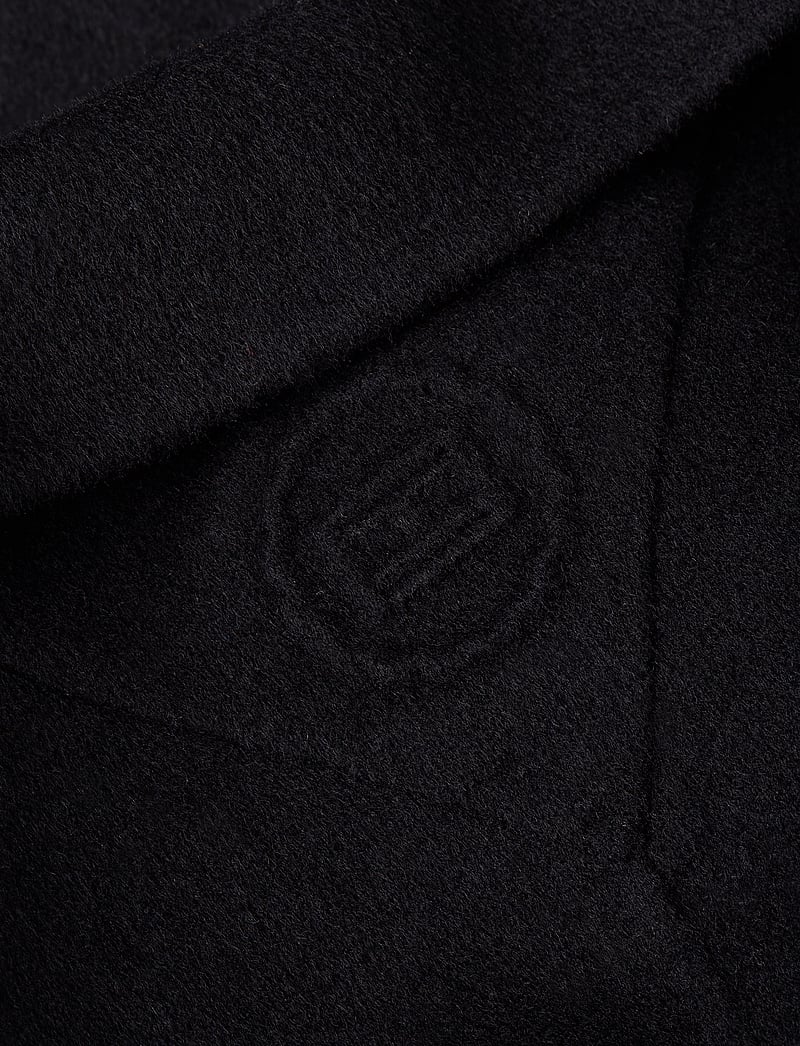 Tommy Hilfiger - REG DF WOOL BELTED COAT - black - 4