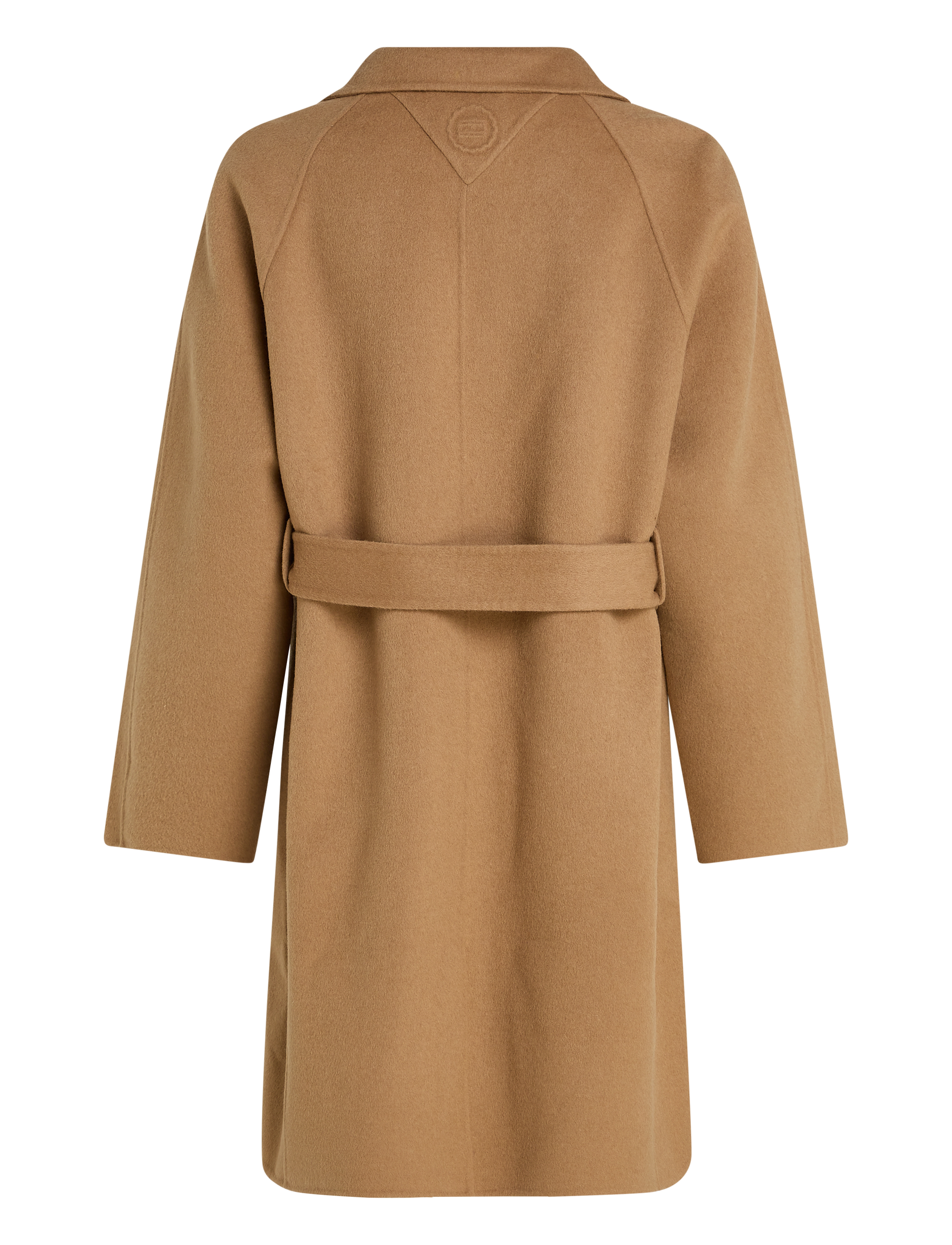 Tommy Hilfiger - REG DF WOOL BELTED COAT - light sepia brown - 5