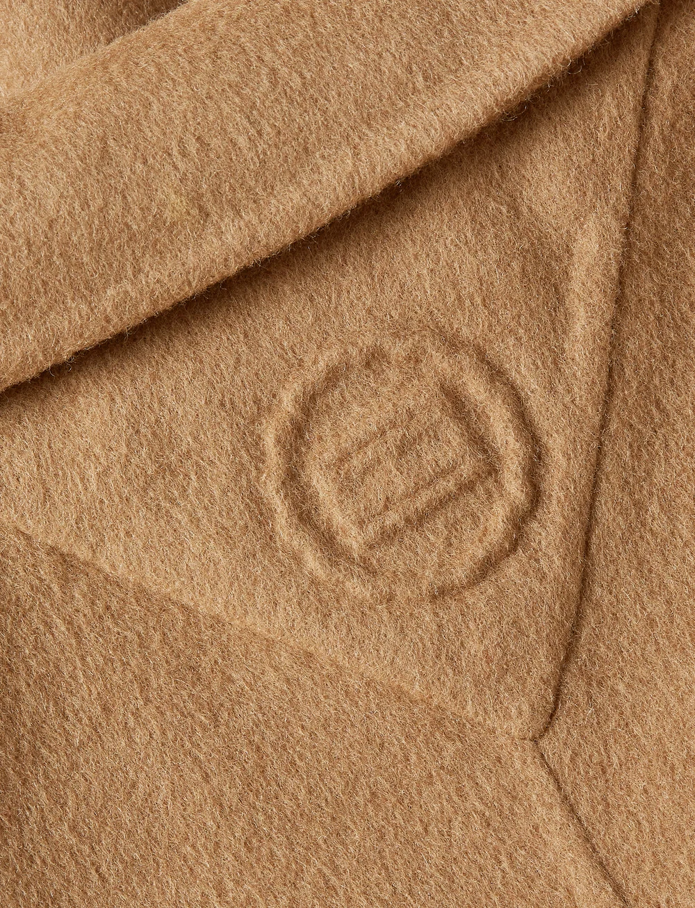 Tommy Hilfiger - REG DF WOOL BELTED COAT - vilnoniai paltai - light sepia brown - 4