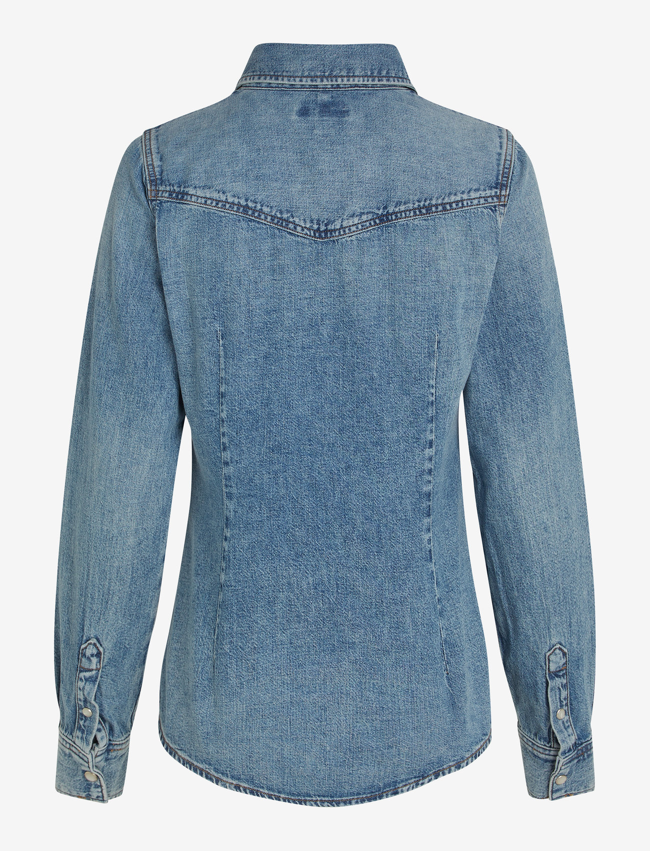 Tommy Hilfiger - DNM LS SLIM SHIRT SAM - denim shirts - sam - 4