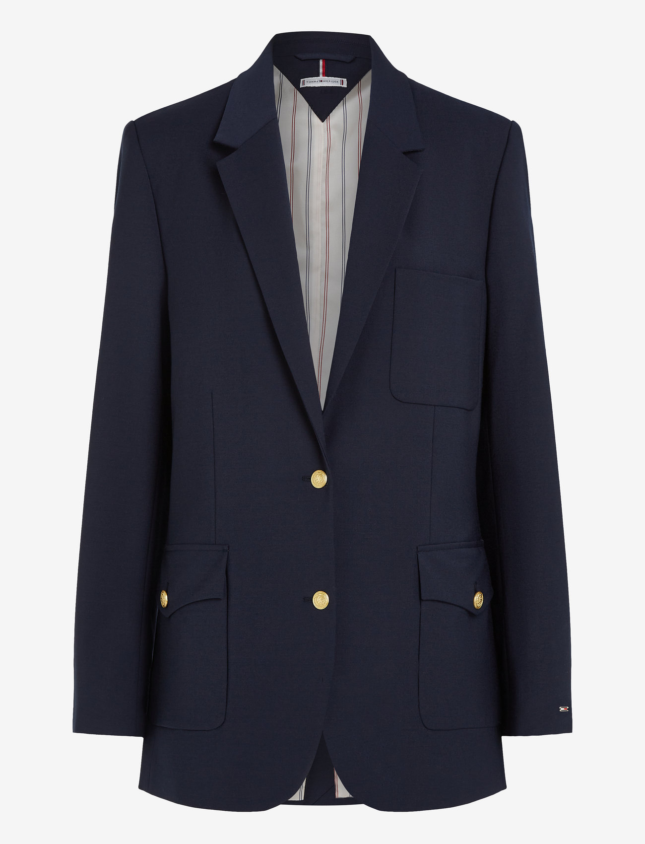 Tommy Hilfiger - COOL WOOL RELAXED SB BLAZER - dark night navy - 1