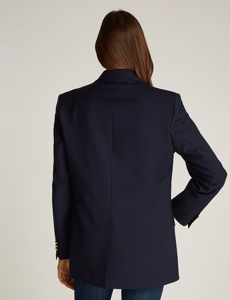Tommy Hilfiger - COOL WOOL RELAXED SB BLAZER - dark night navy - 2
